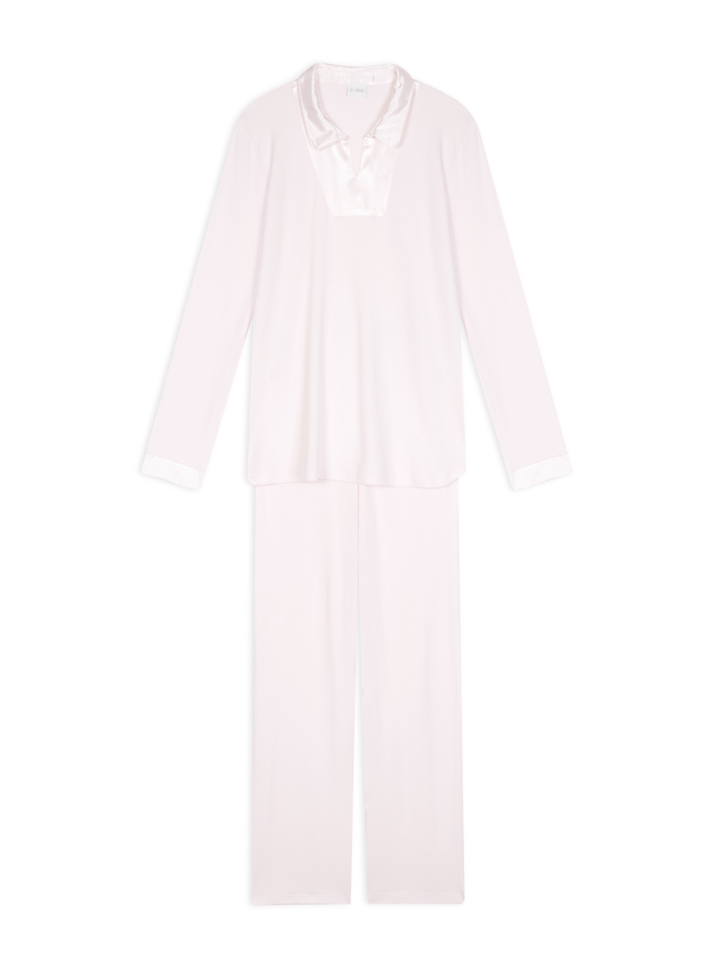 Pyjama en coton andy 102 LE CHAT Rose