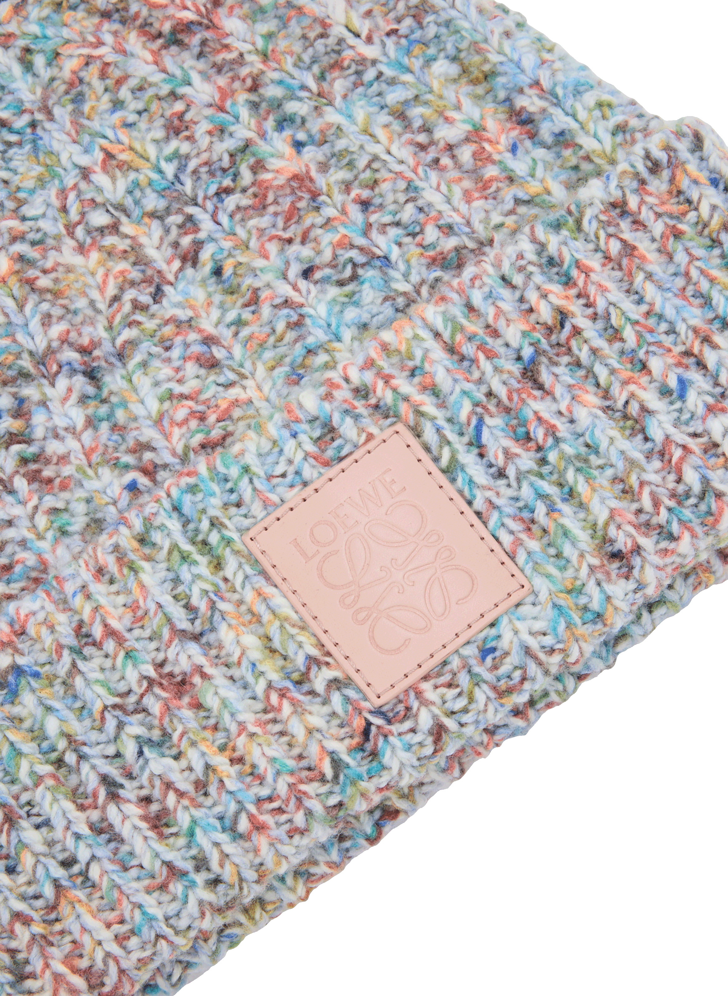 Wool and cashmere blend beanie LOEWE Multicolour