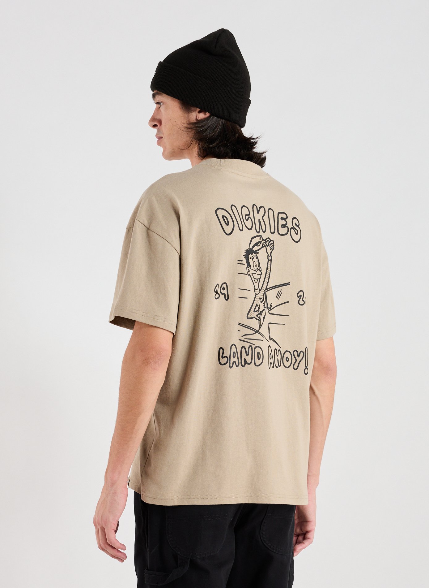 Classic Cotton T-Shirt DICKIES Beige
