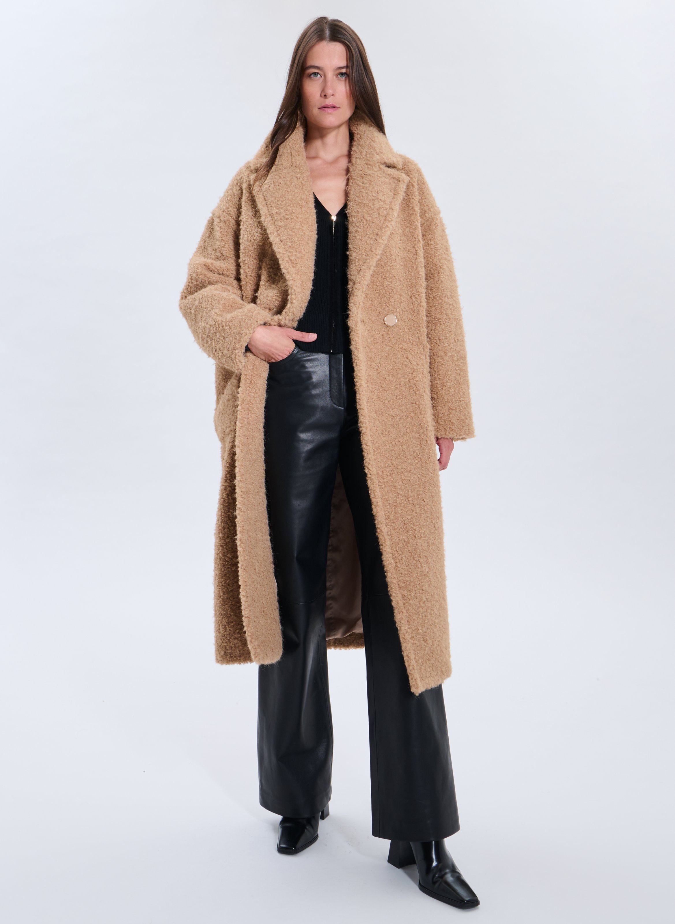 Manteau  miliza ZAPA Marron