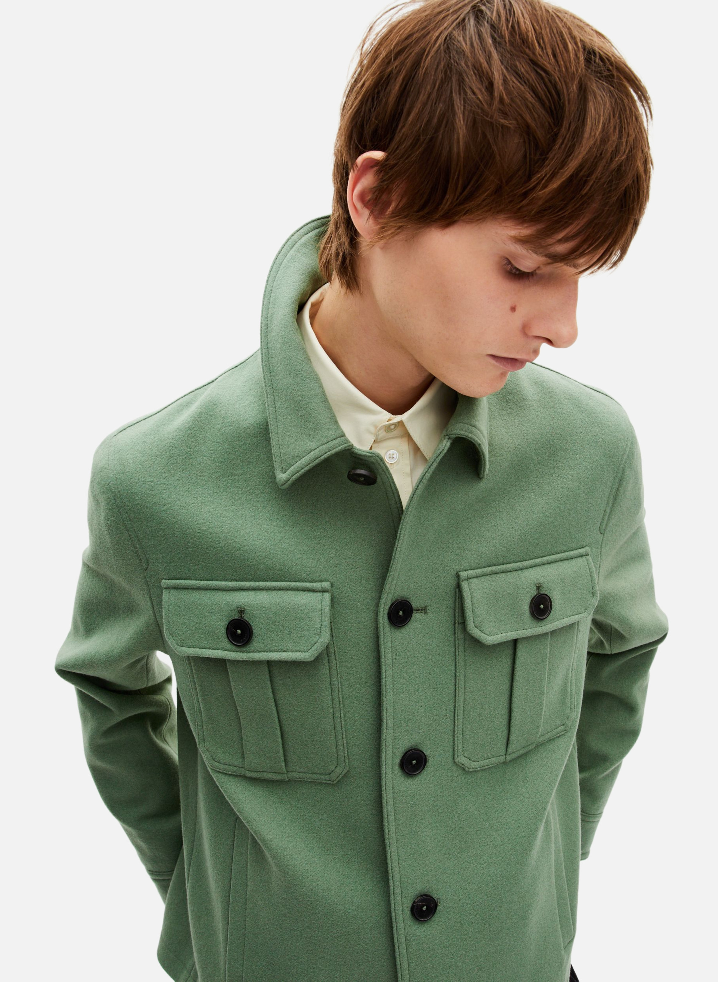 Blouson en laine THE KOOPLES Vert
