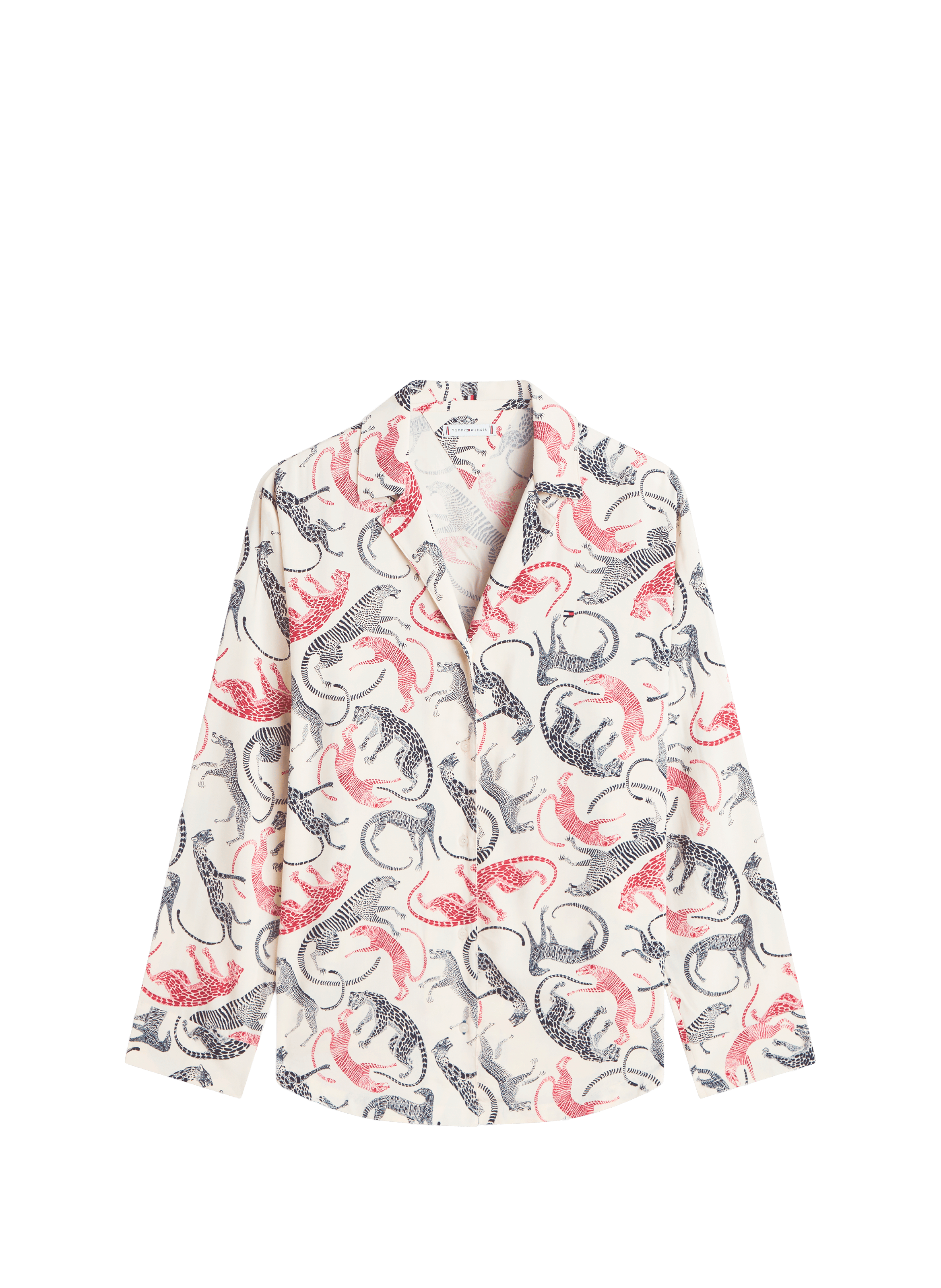 Chemise de pyjama imprimée TOMMY HILFIGER Multicolore