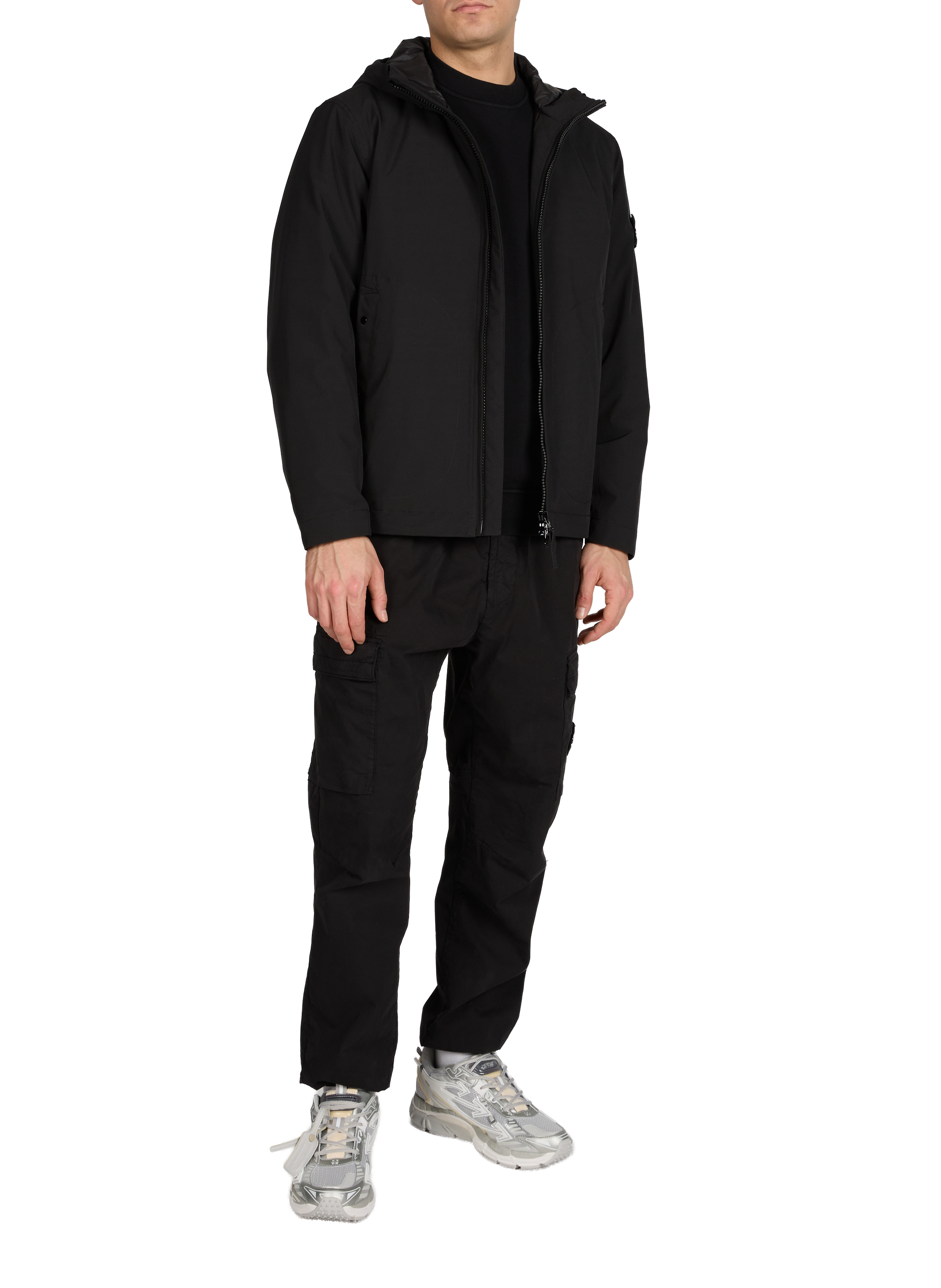 Blouson Soft Shell-R STONE ISLAND Noir