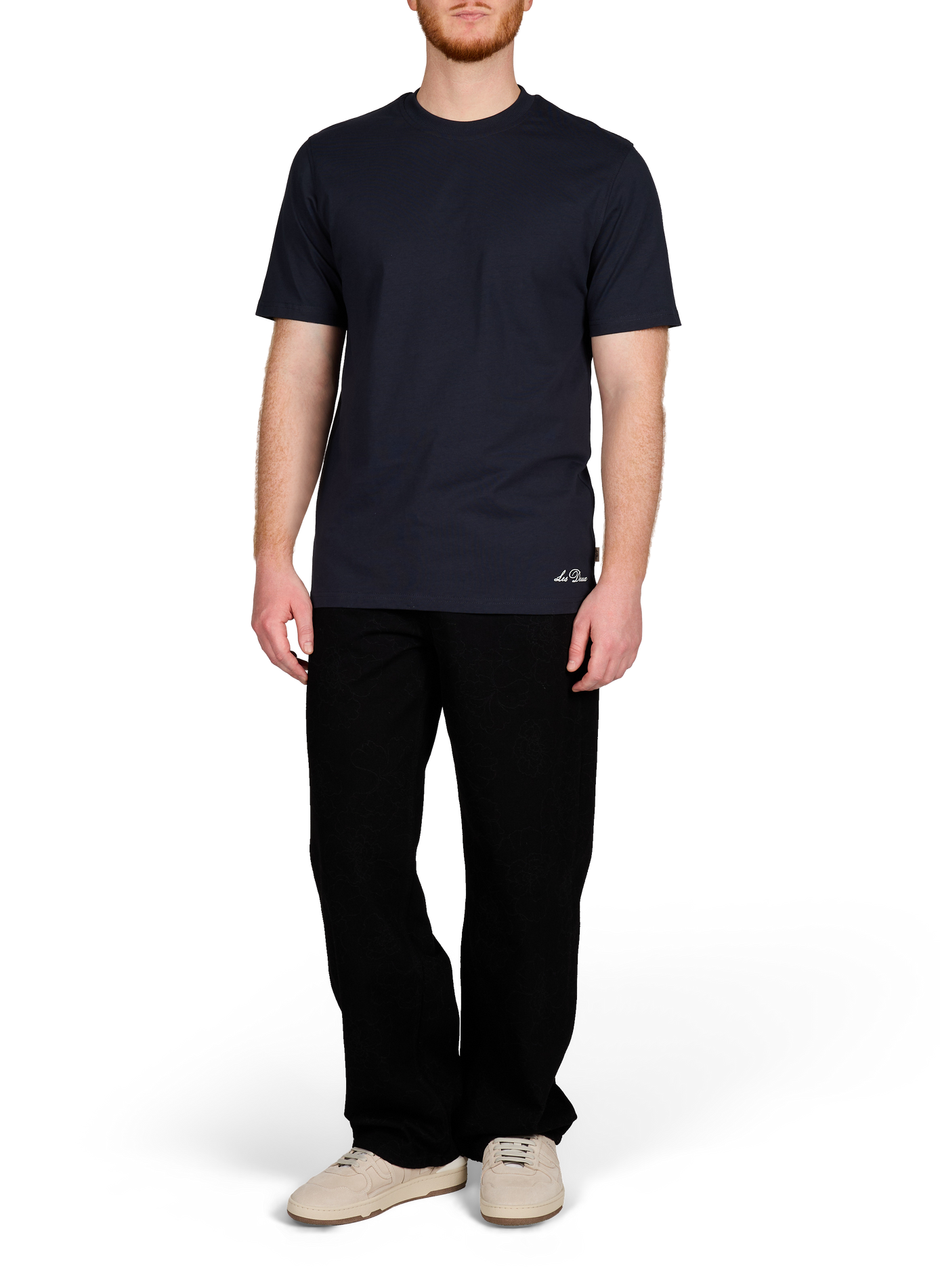 T-shirt Ben Artist en coton LES DEUX Bleu