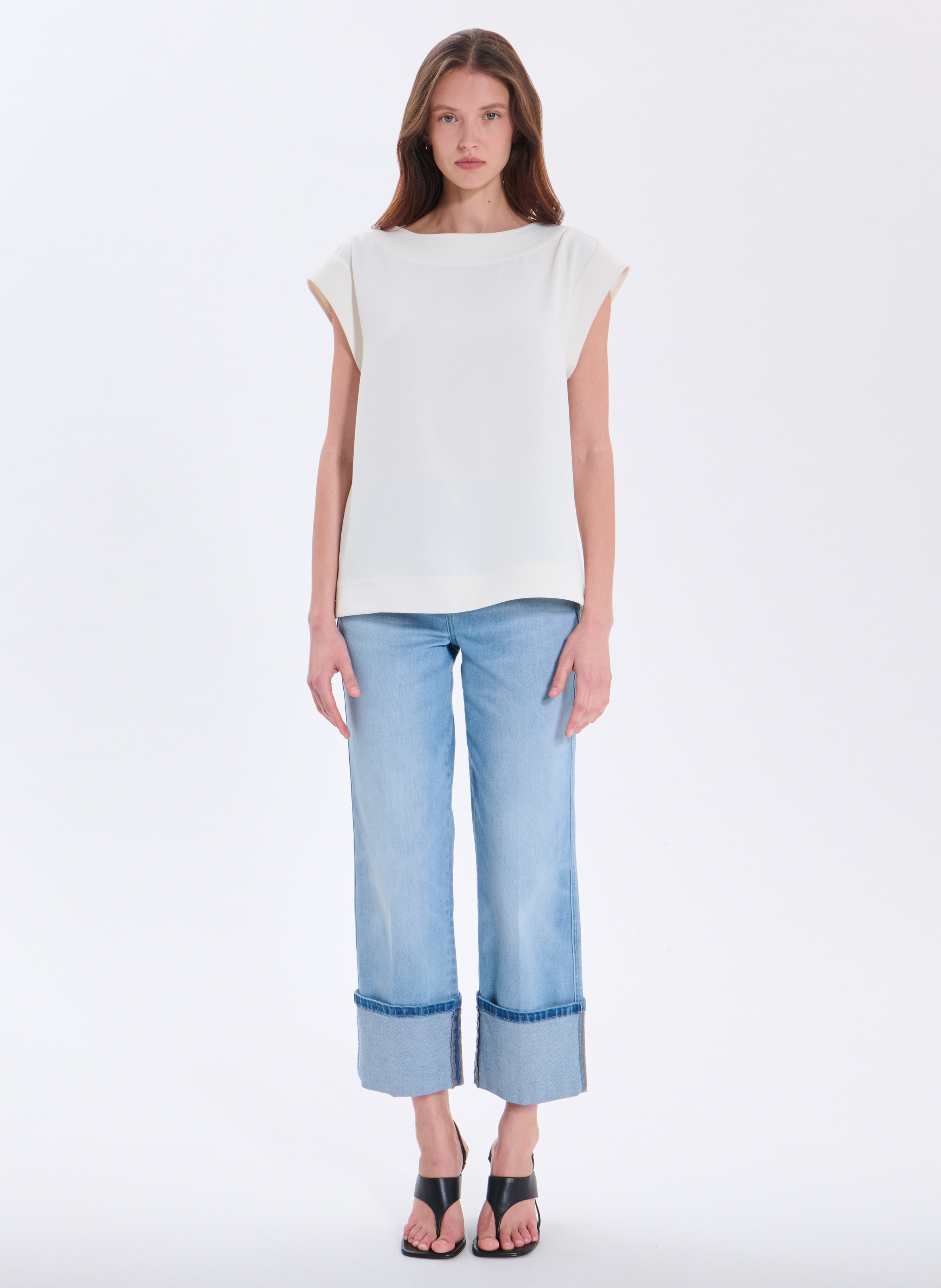 Top  trudy ZAPA Blanc