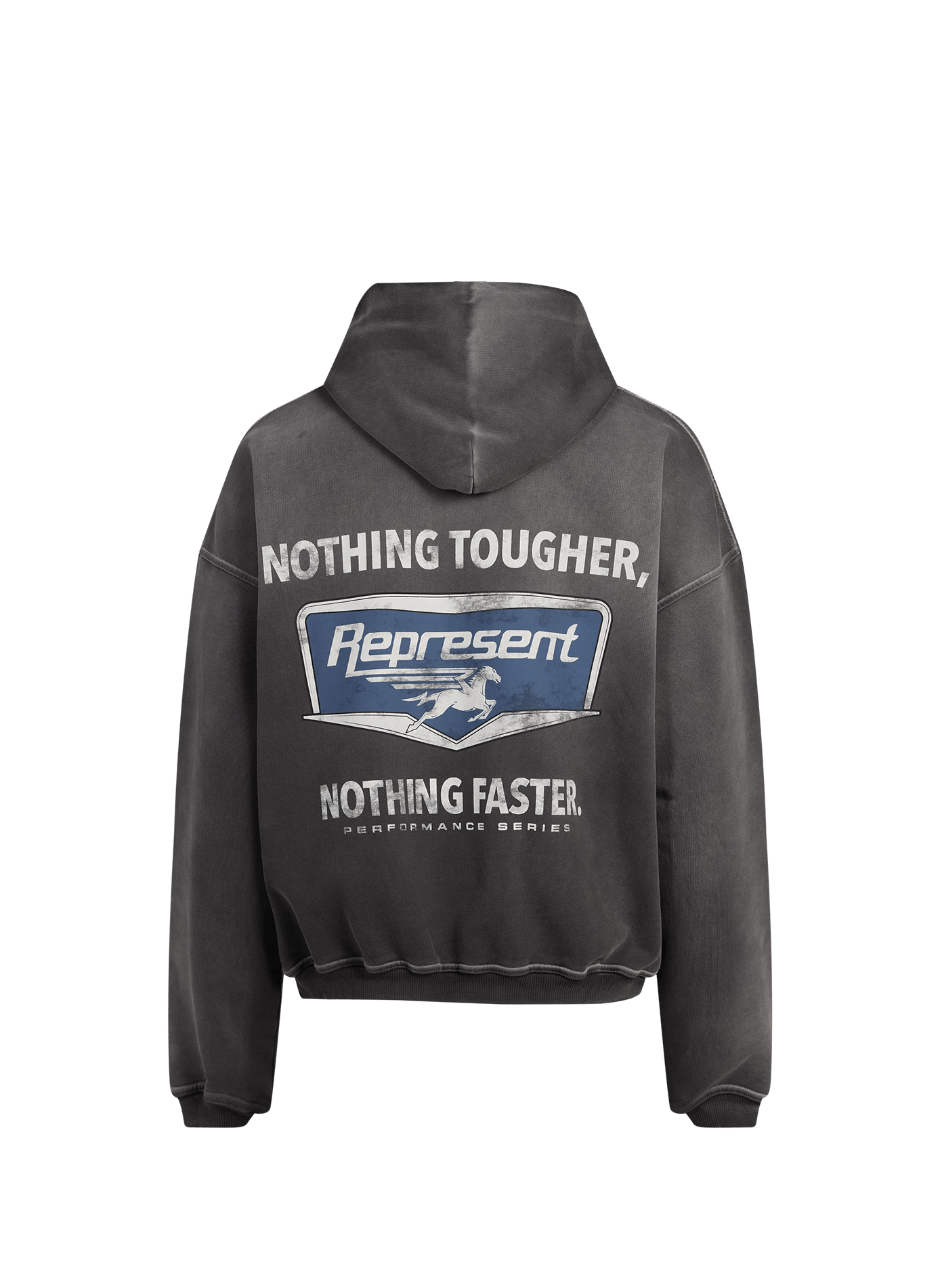 Graphic logo cotton sweatshirt REPRESENT Grey