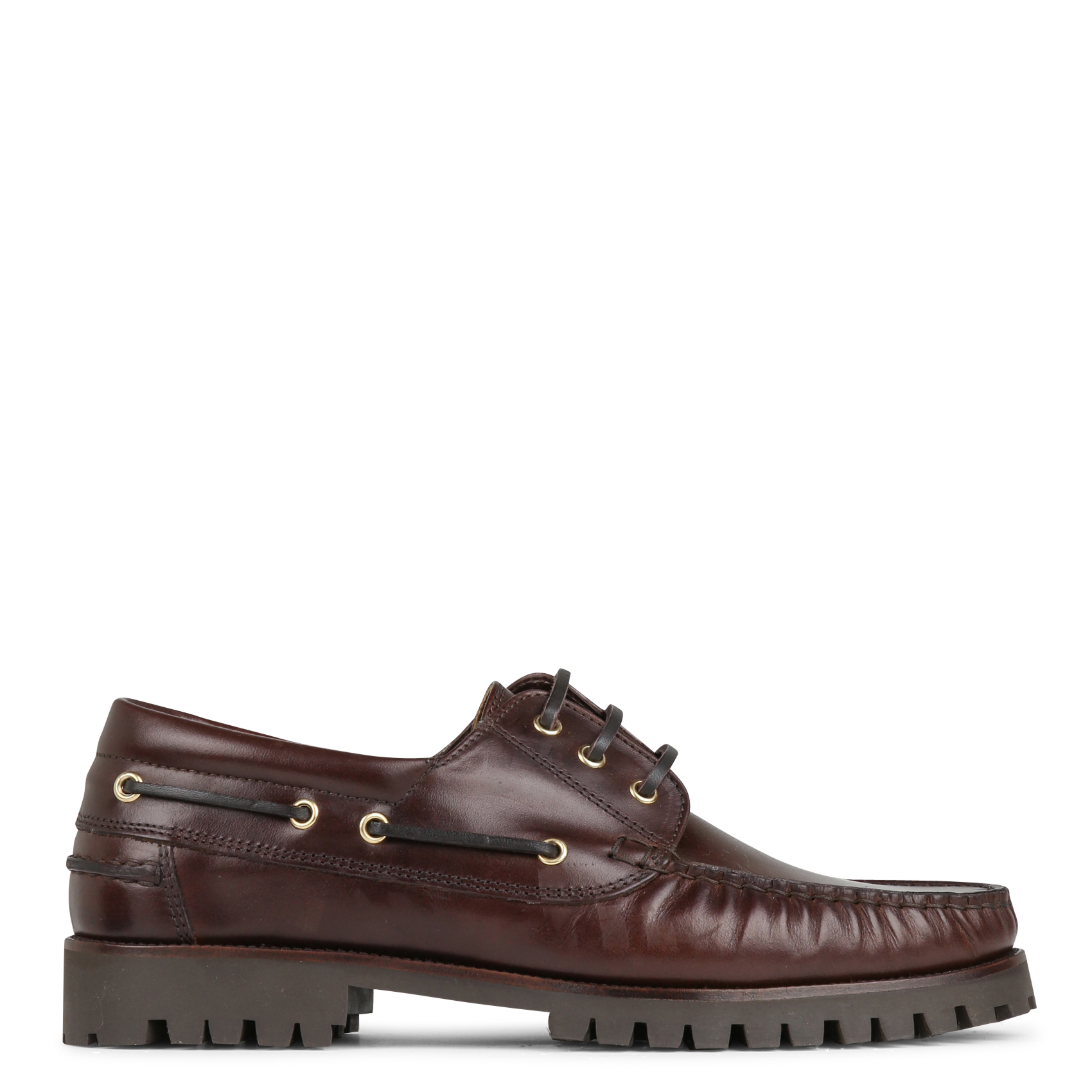 Derbies en cuir betlem BOBBIES Marron