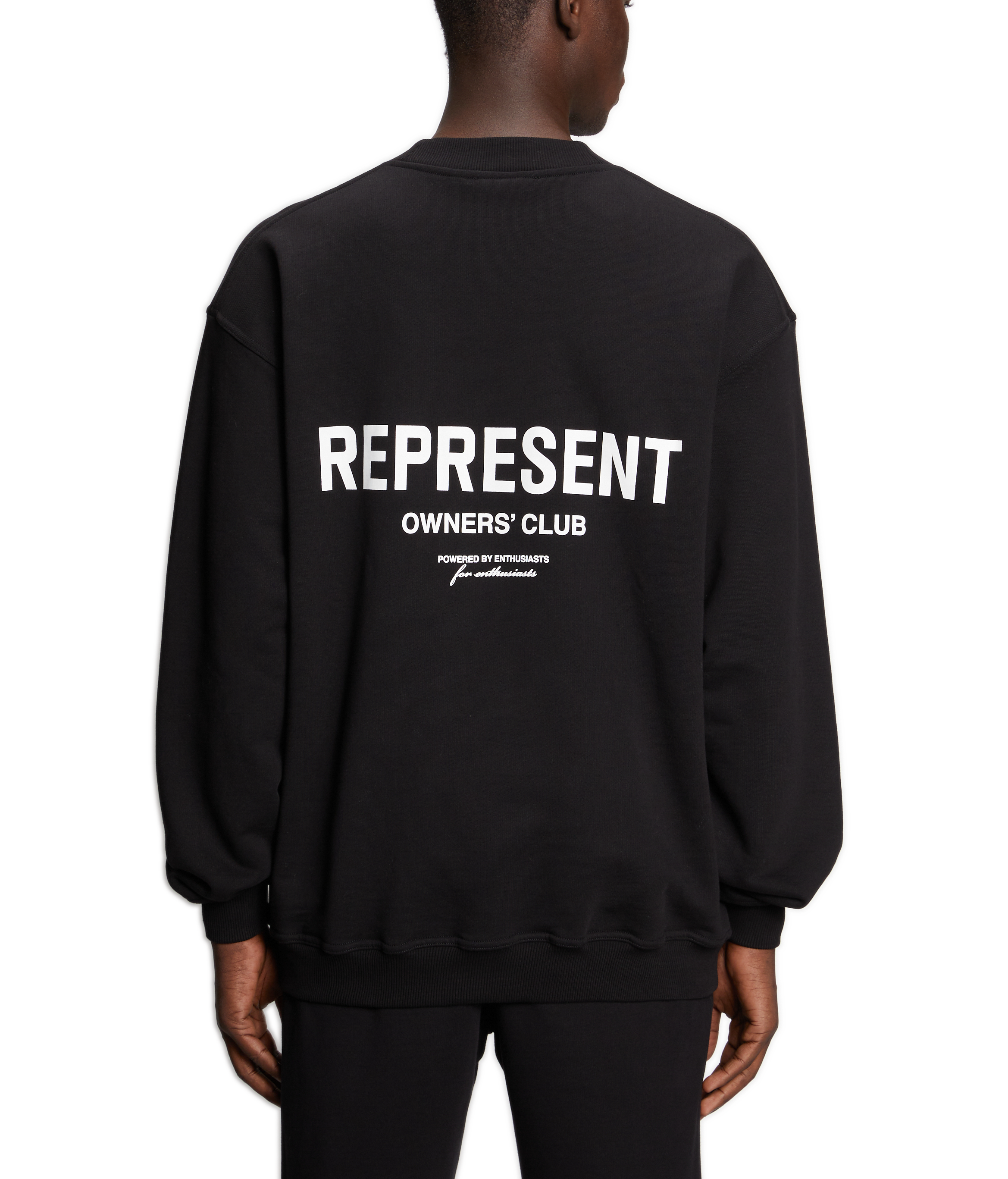 Sweatshirt en coton  REPRESENT Noir