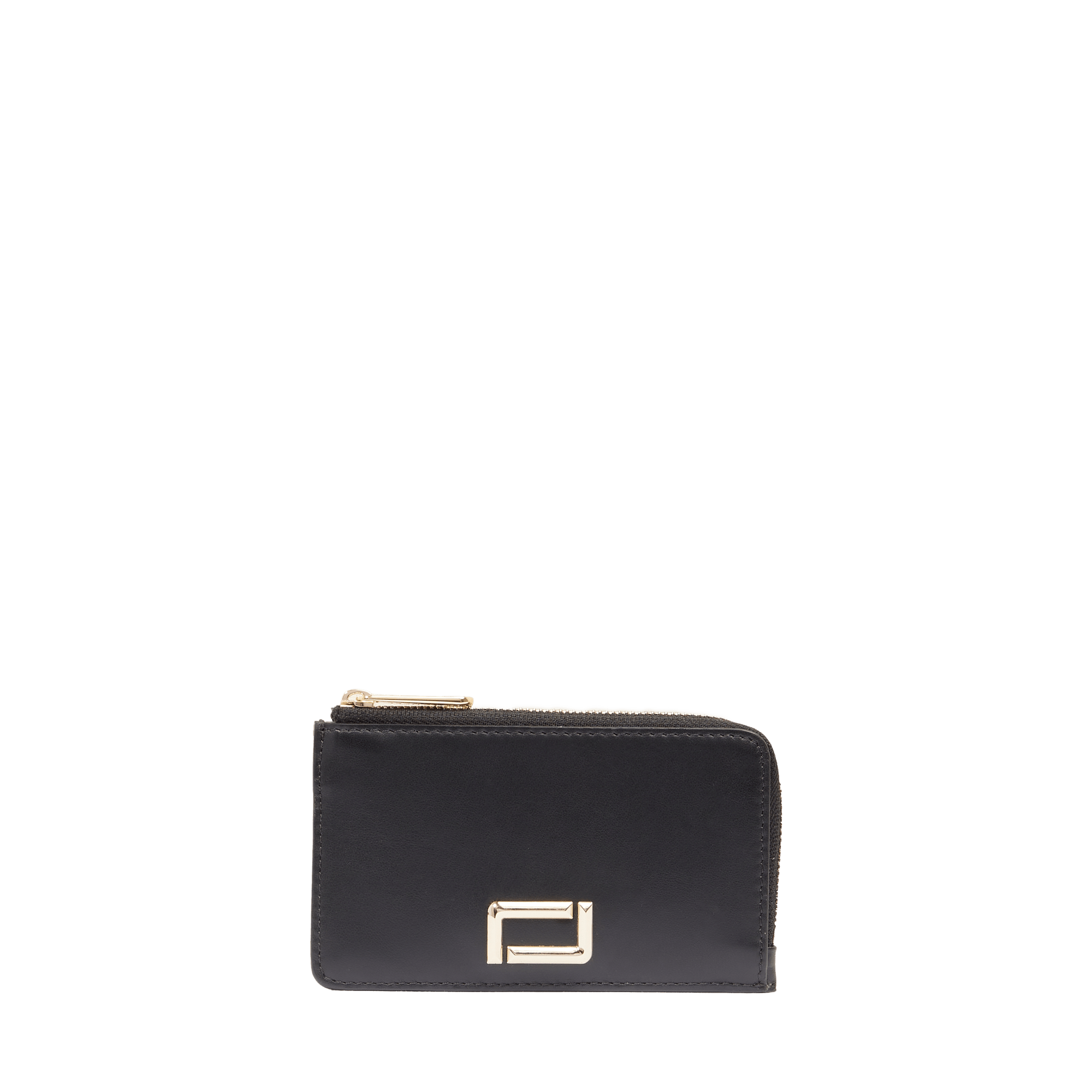 Porte-cartes angele de lancel en cuir de vachette lisse LANCEL Noir
