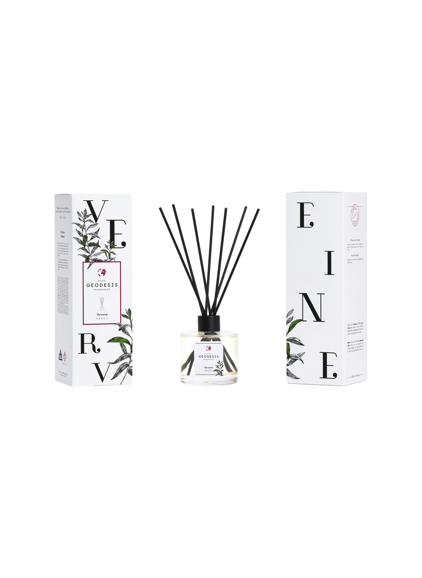 Diffuseur d'ambiance 200ml Verveine GEODESIS Transparent