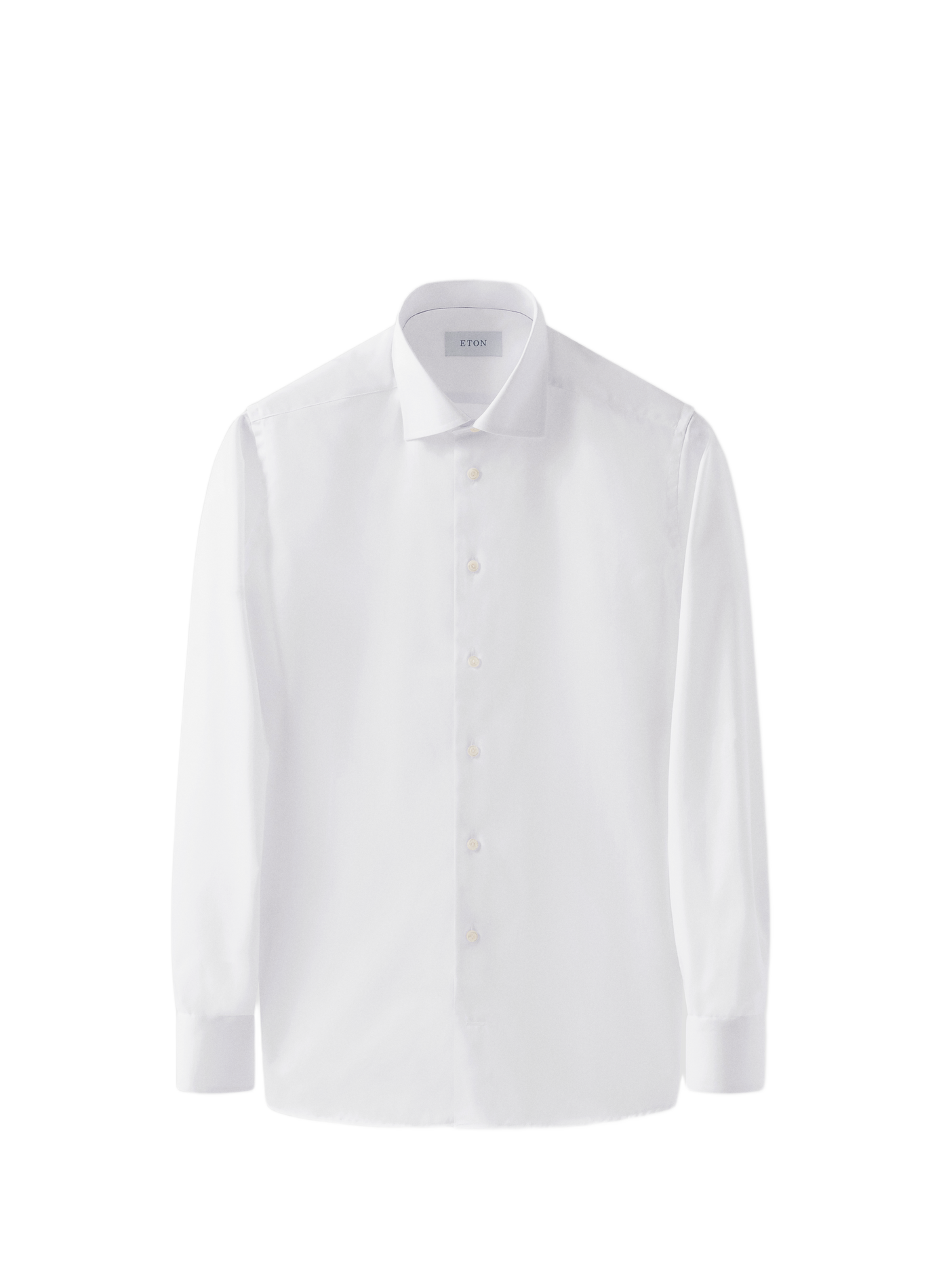 Chemise droite en coton ETON Blanc