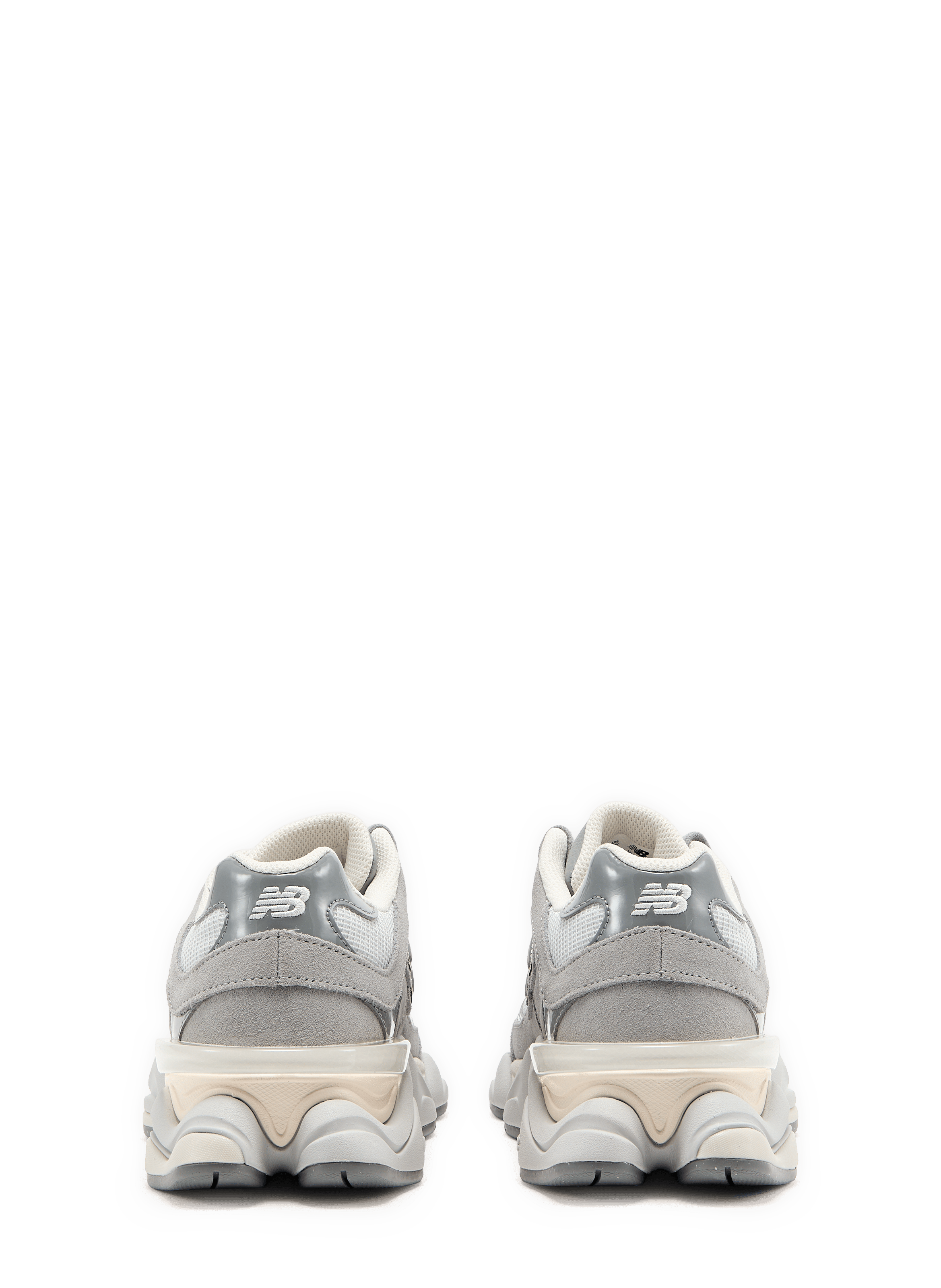 Baskets 9060 en cuir mélangé NEW BALANCE Gris