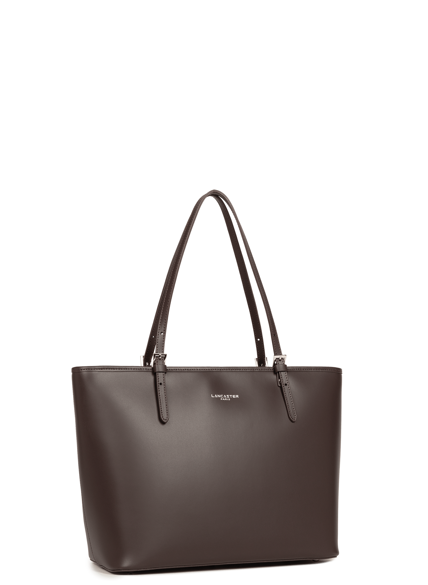 Grand sac cabas épaule - smooth | Marron LANCASTER Femme