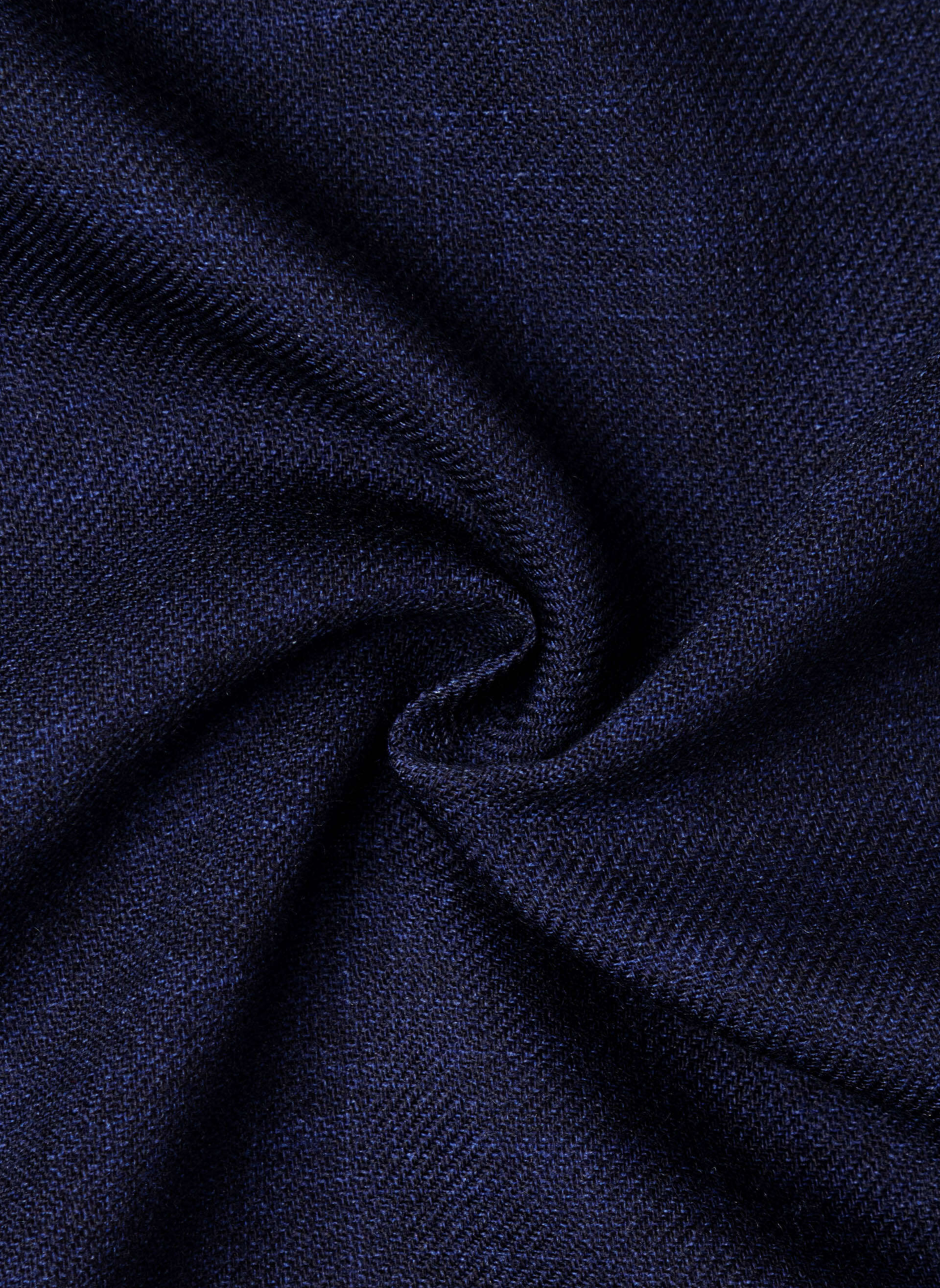 Wollschal FACONNABLE Blau