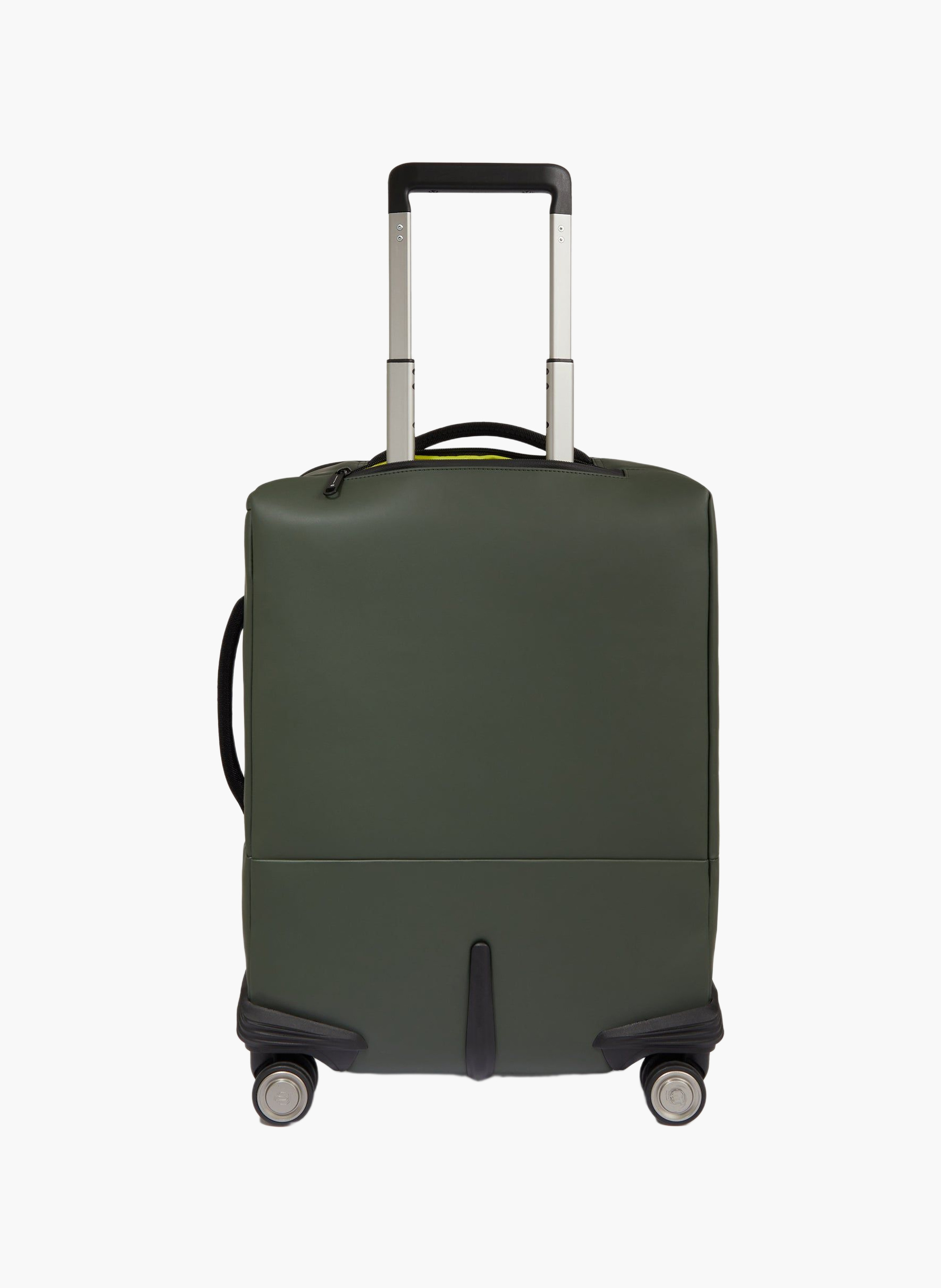 Valise cabine mince déperlante à 4 roues PIQUADRO Vert