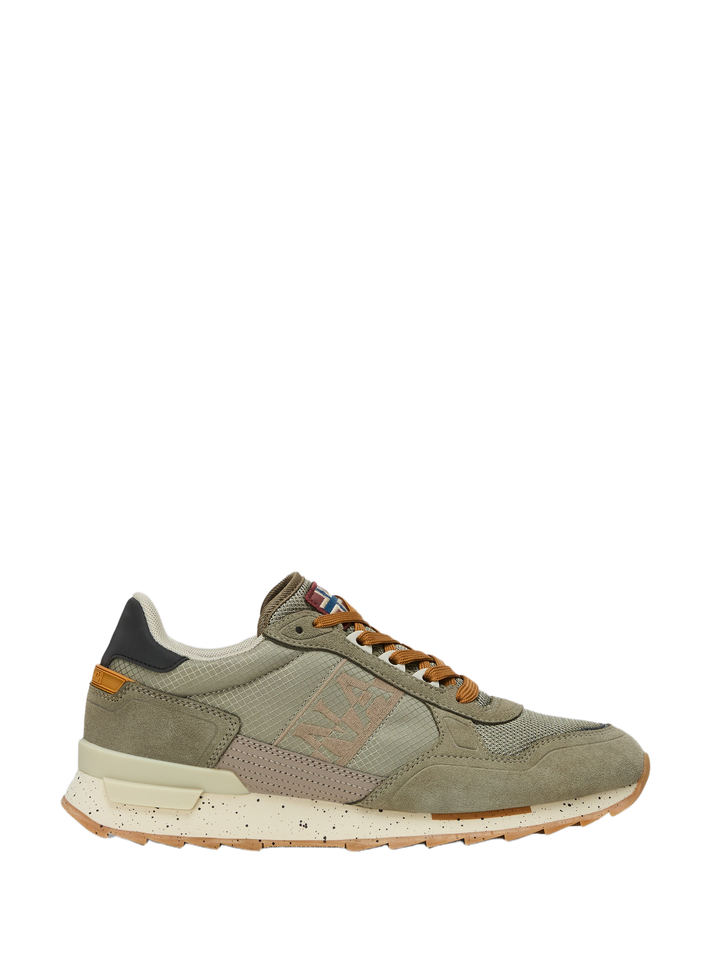 Plain lace-up trainers NAPAPIJRI Green
