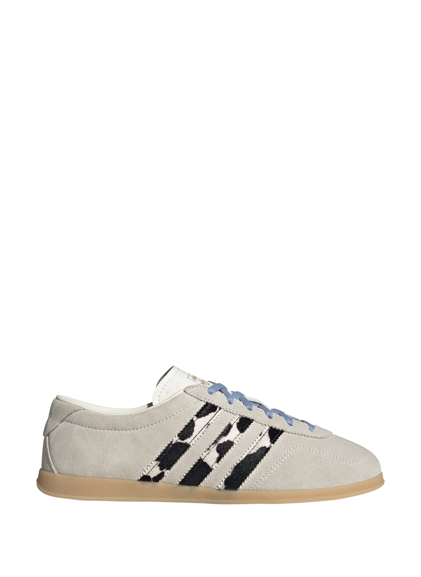 Low-top sneakers in printed leather ADIDAS White