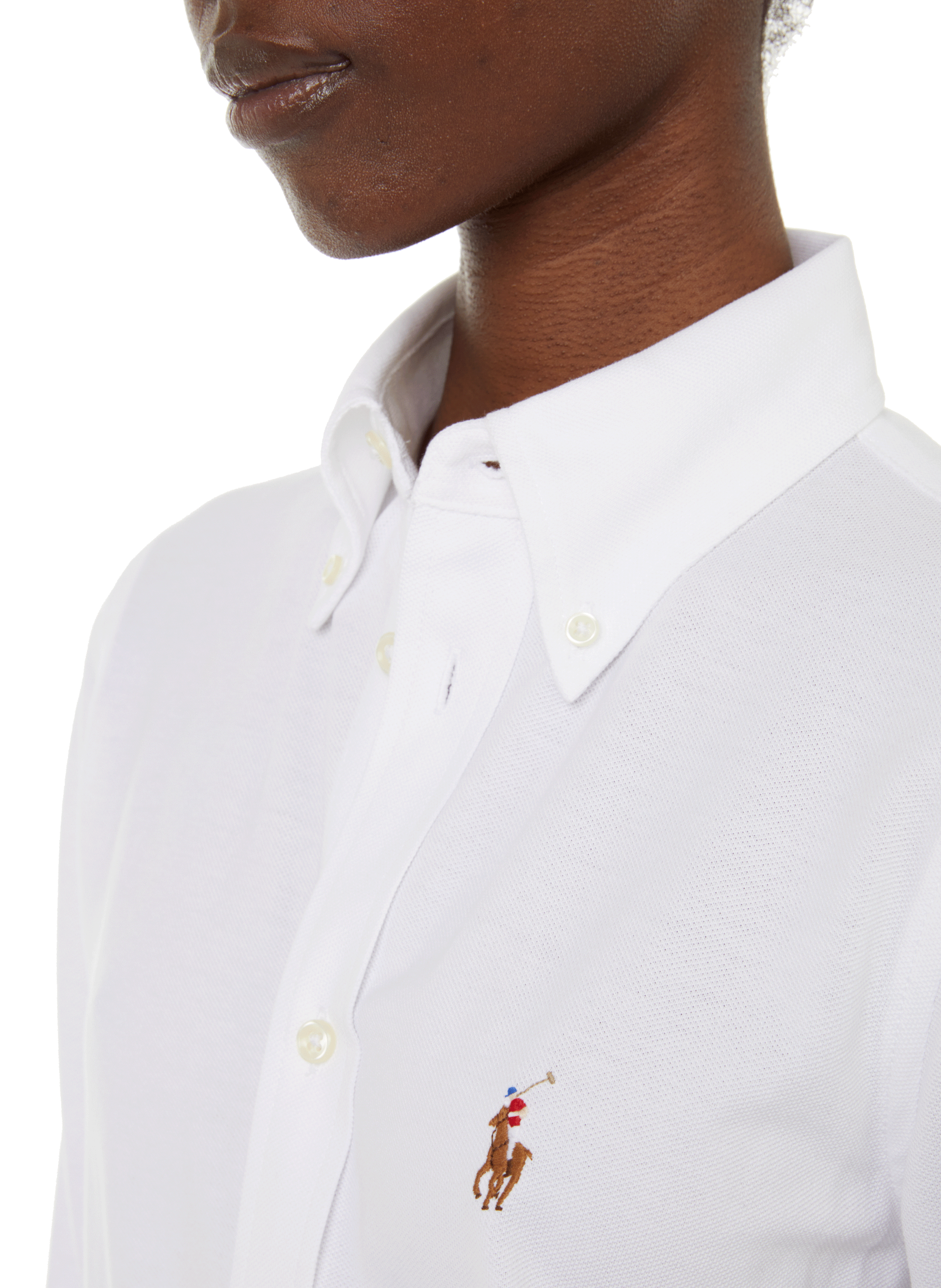 Chemisier à logo POLO RALPH LAUREN Blanc