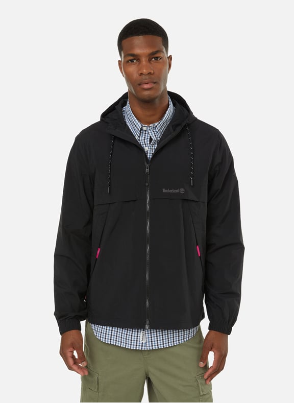 Black Anti UV recycled nylon jacket
