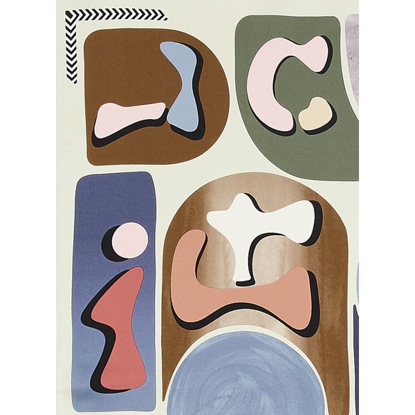 Carré de soie Graphe