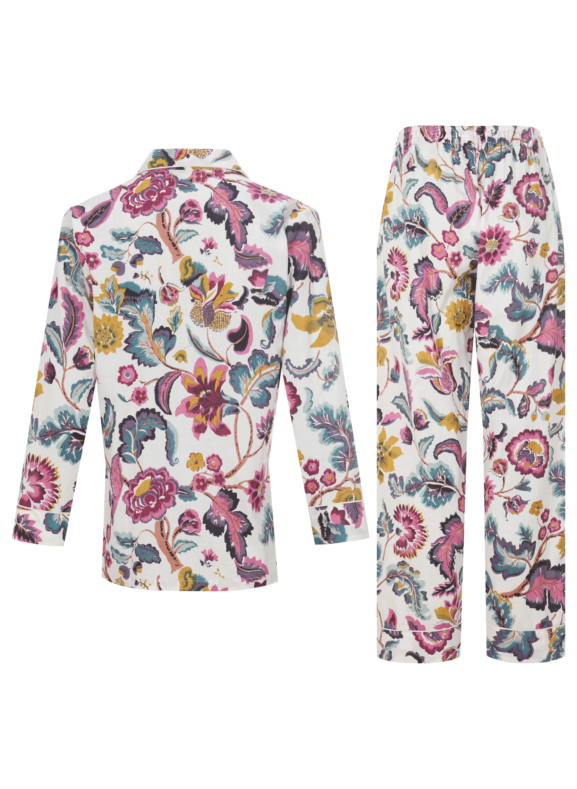 Pyjama Mandu Vinta en coton CURIOSITY LAB Blanc