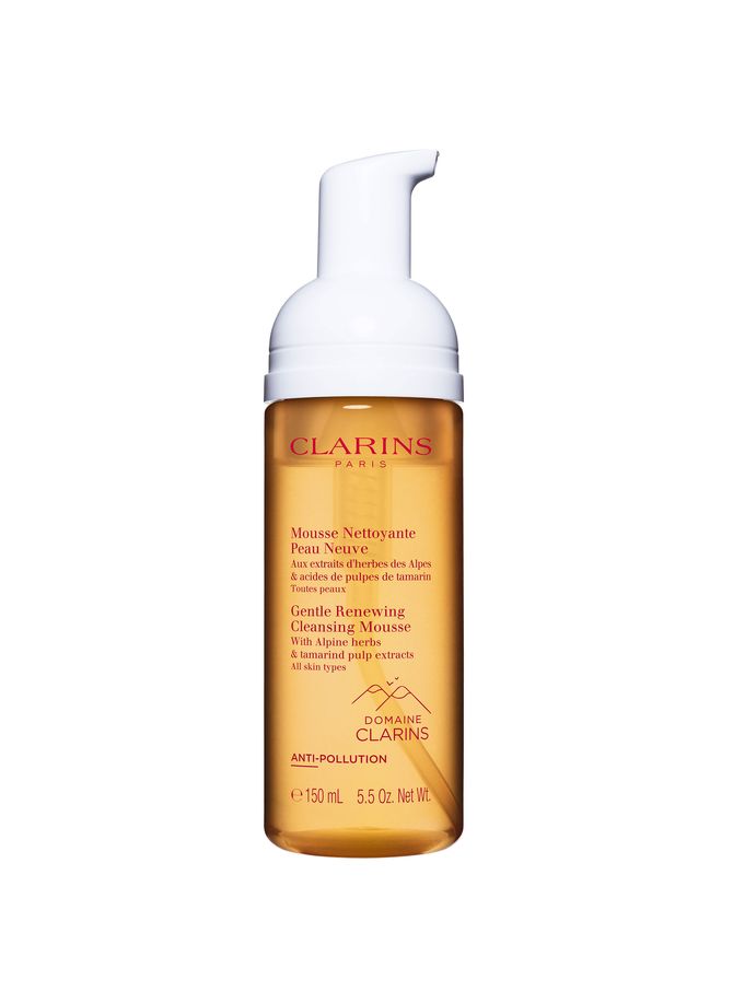 New skin cleansing foam for all skin types CLARINS