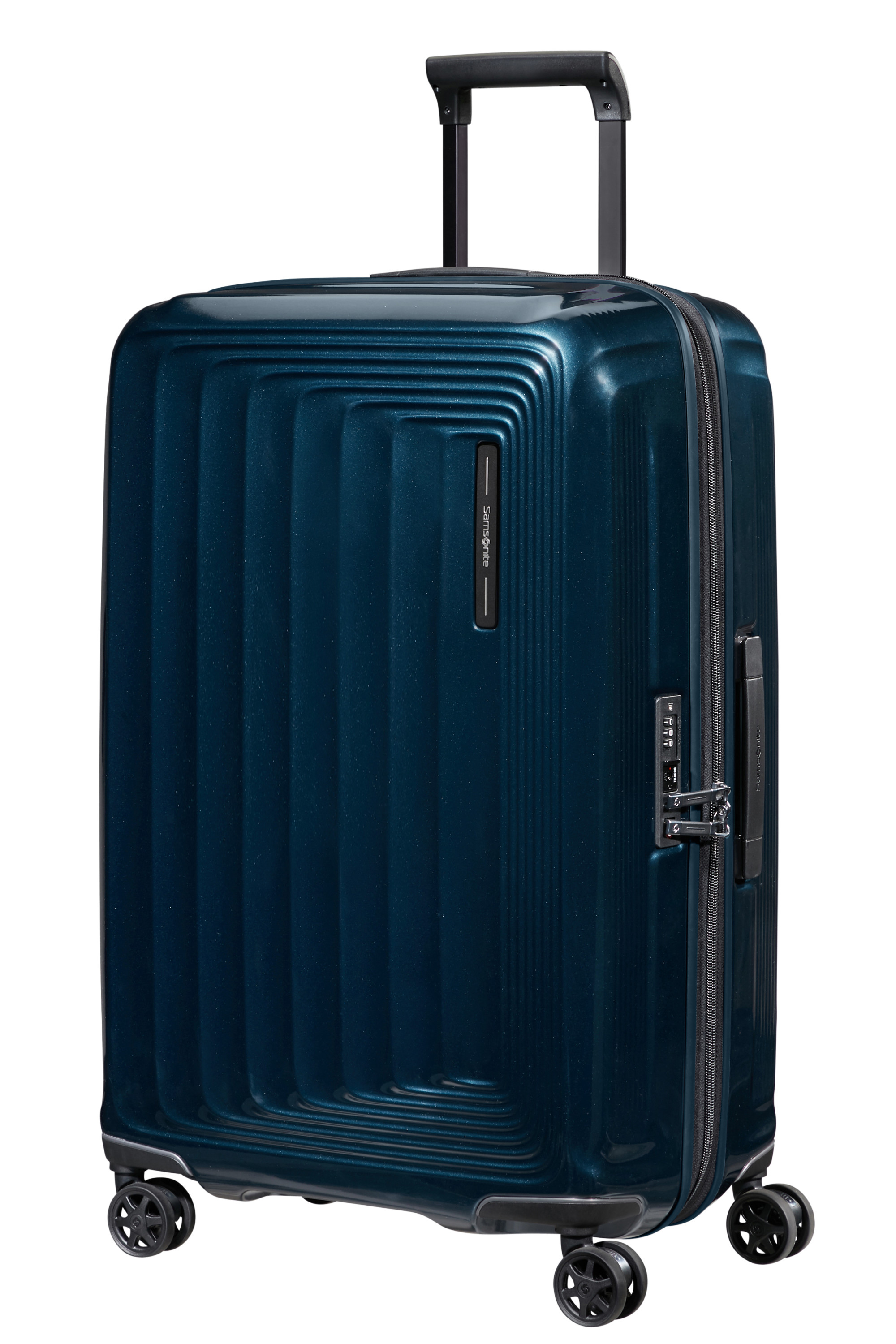 Nuon valise 4 roues taille m SAMSONITE Bleu
