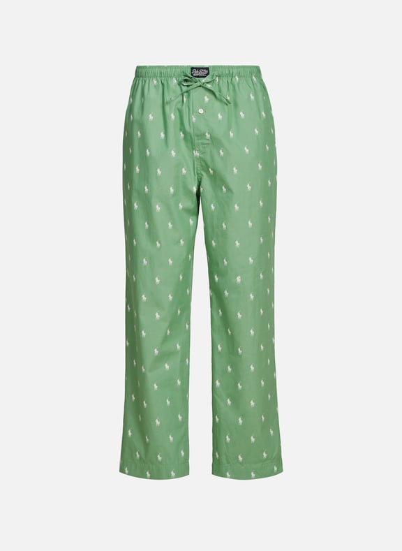 Printed pyjama trousers Green by POLO RALPH LAUREN POLO RALPH LAUREN Printed pyjama trousers Green