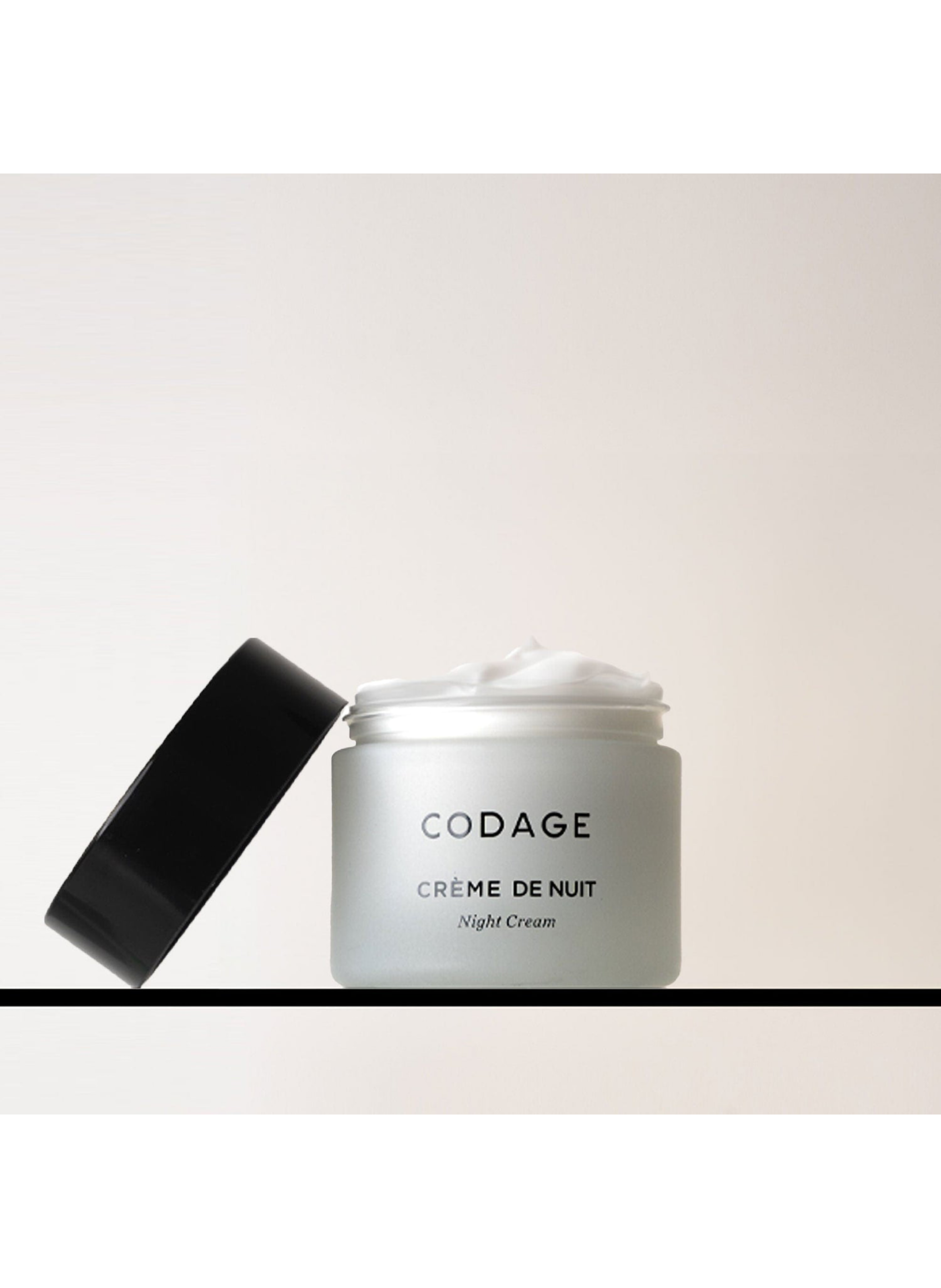 Night Cream - Nourishing - Anti-Aging - Detoxifying CODAGE No color