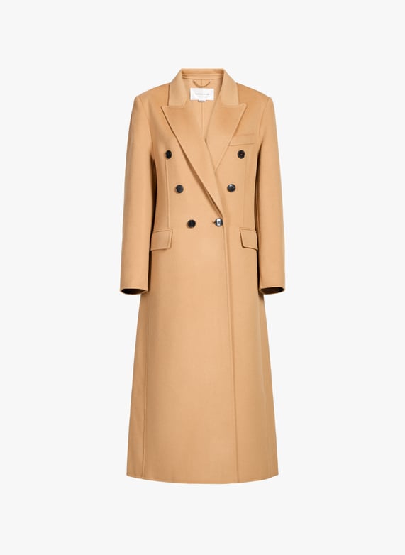 Manteau long en laine et cachemire | Marron by VICTORIA BECKHAM Manteau long en laine et cachemire Marron