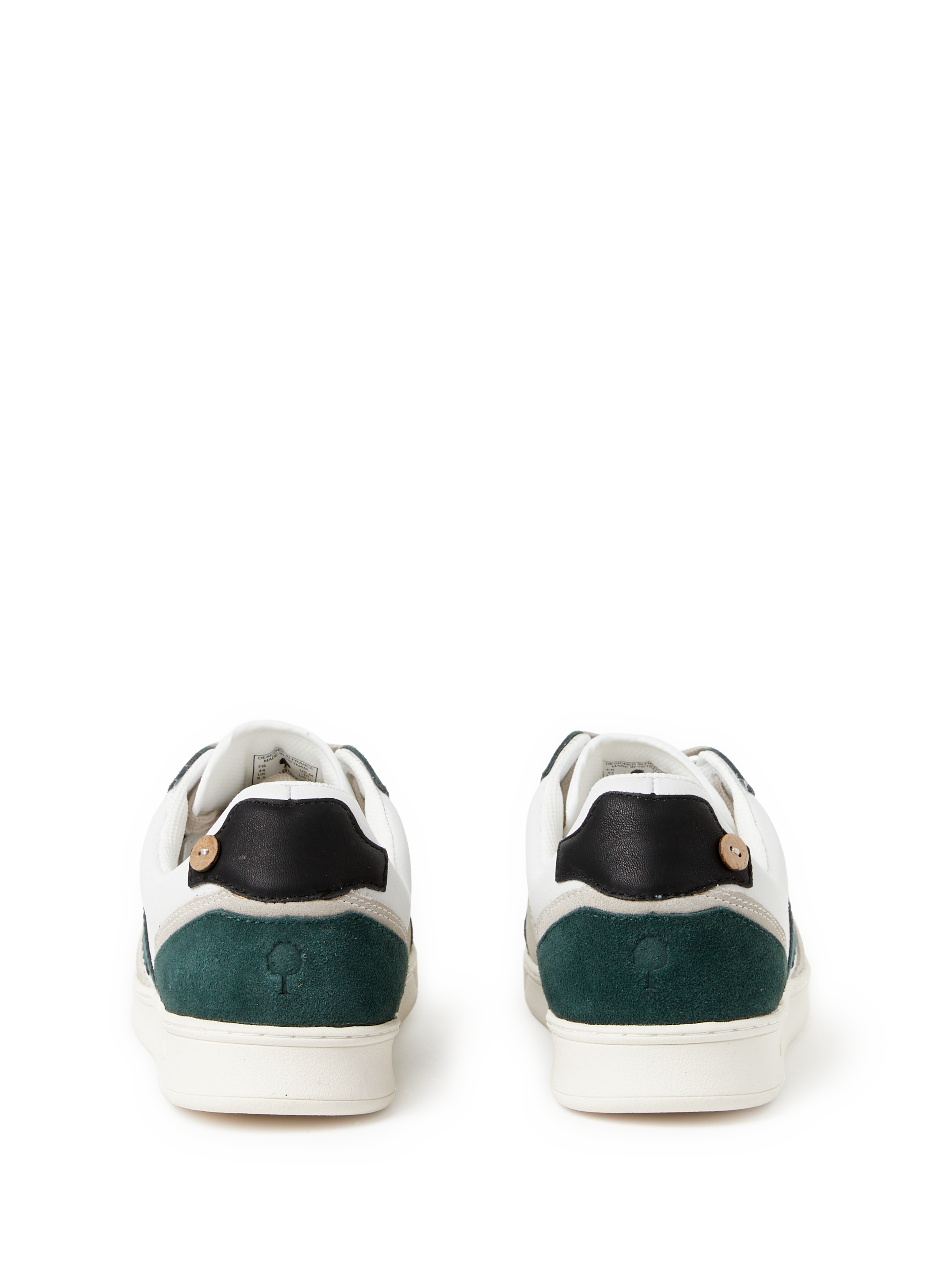 Baskets en cuir mélangé FAGUO Multicolore