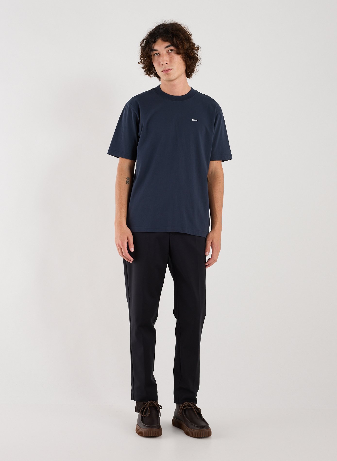 Classic Cotton T-Shirt NN.07 Blue