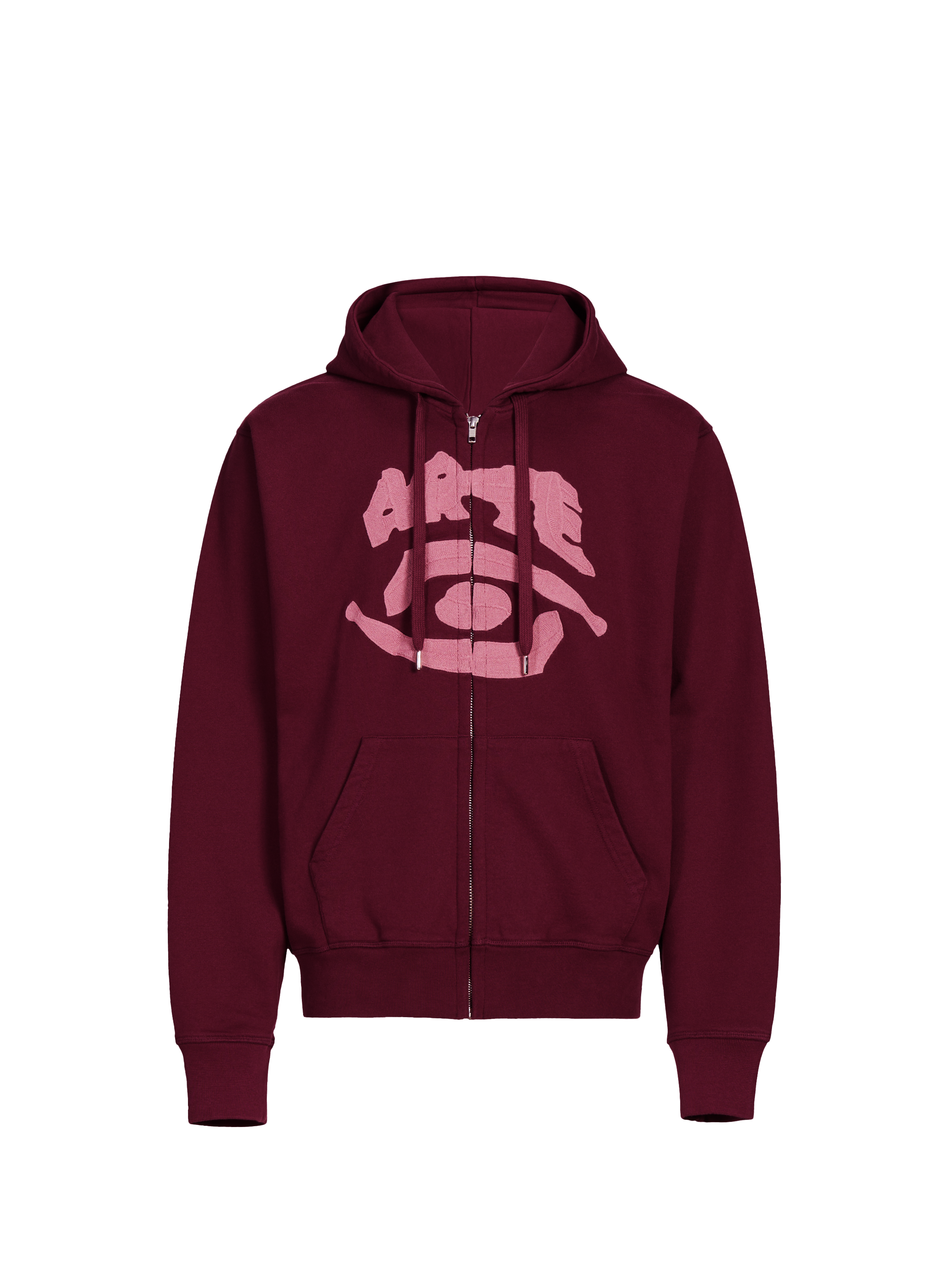 Hoodie à capuche en coton ARTE ANTWERP Rouge