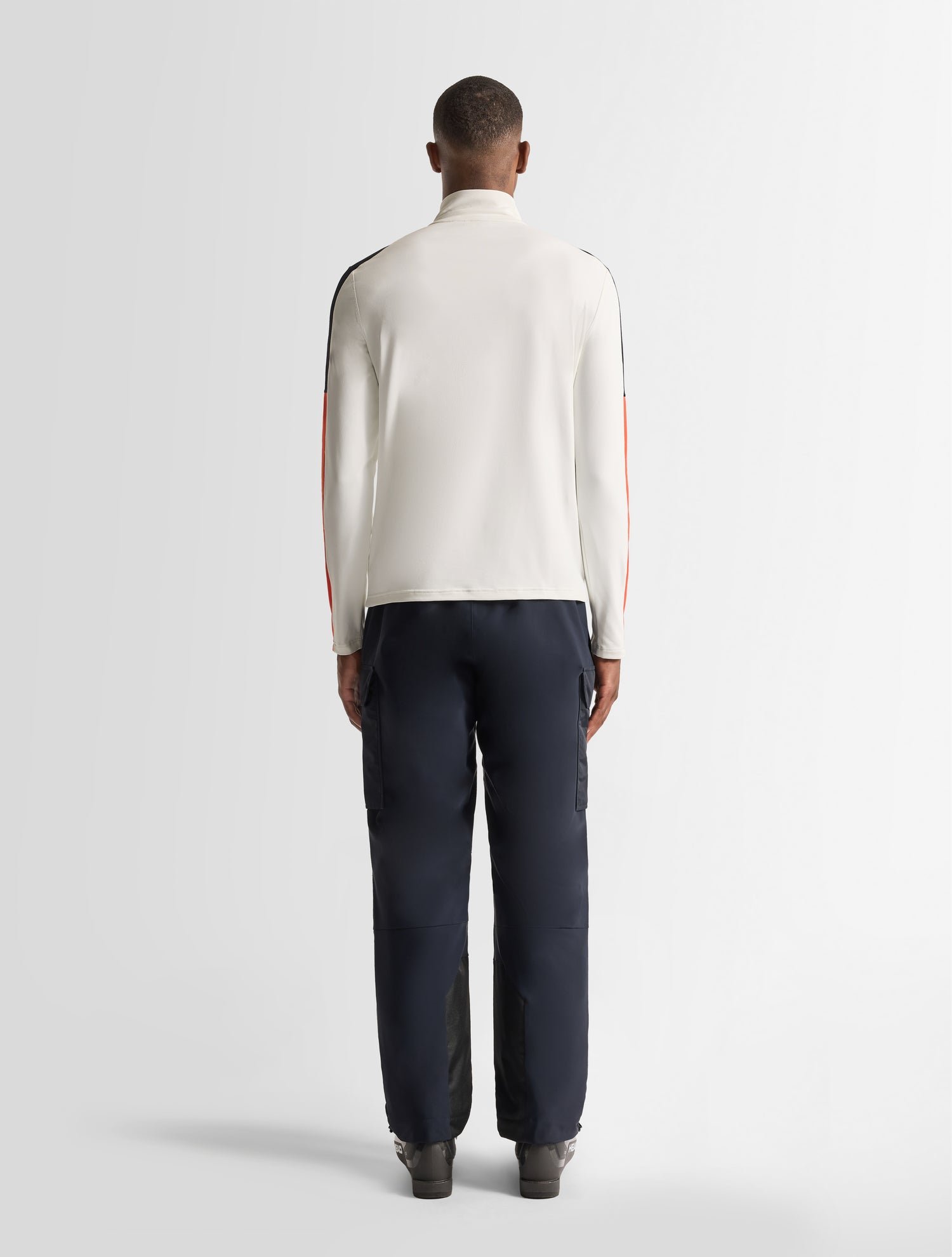 Sous pull de ski pravio col montant  coupe regular FUSALP Blanc