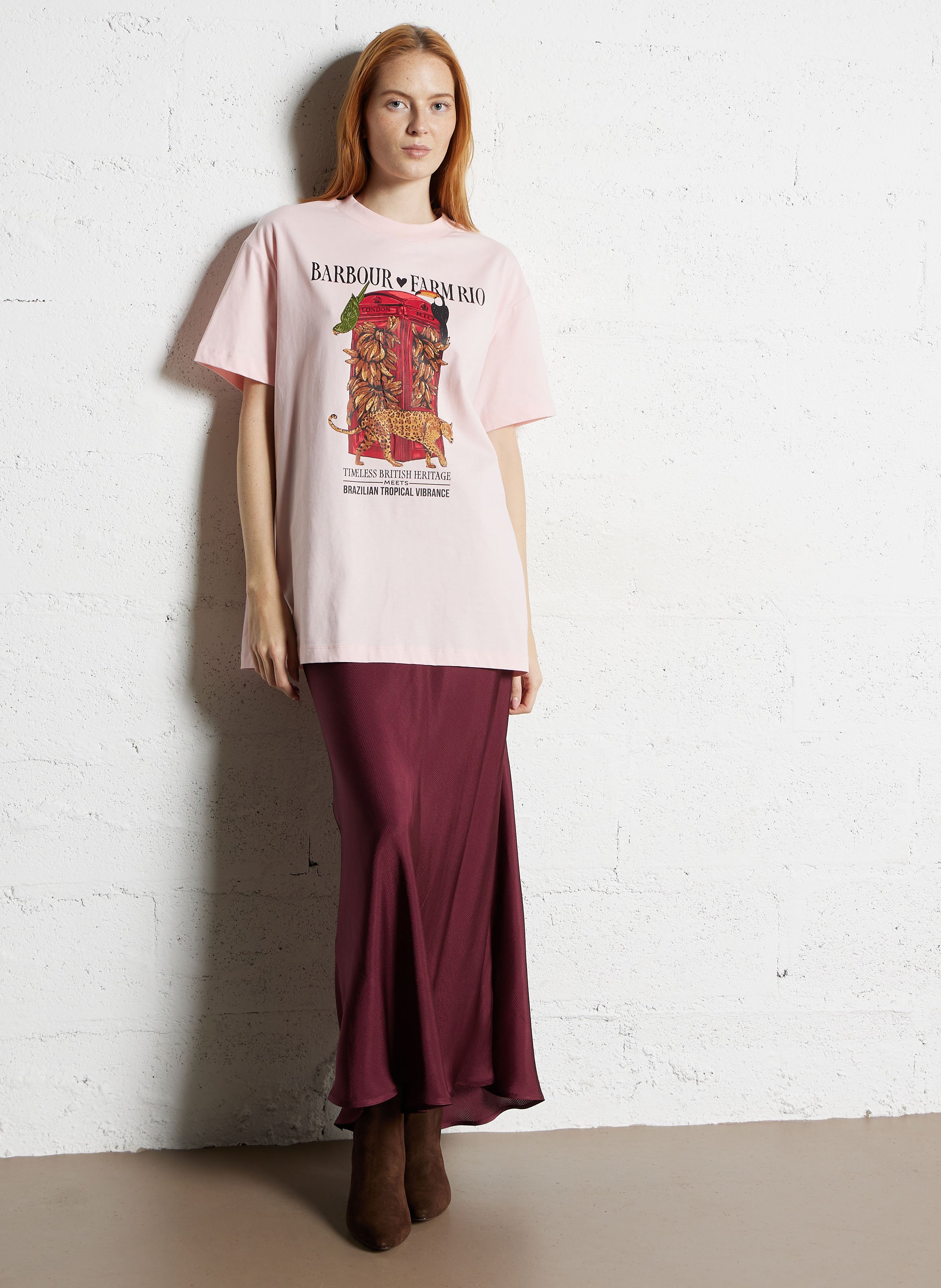 Bottines à bout pointu en cuir mara Marron