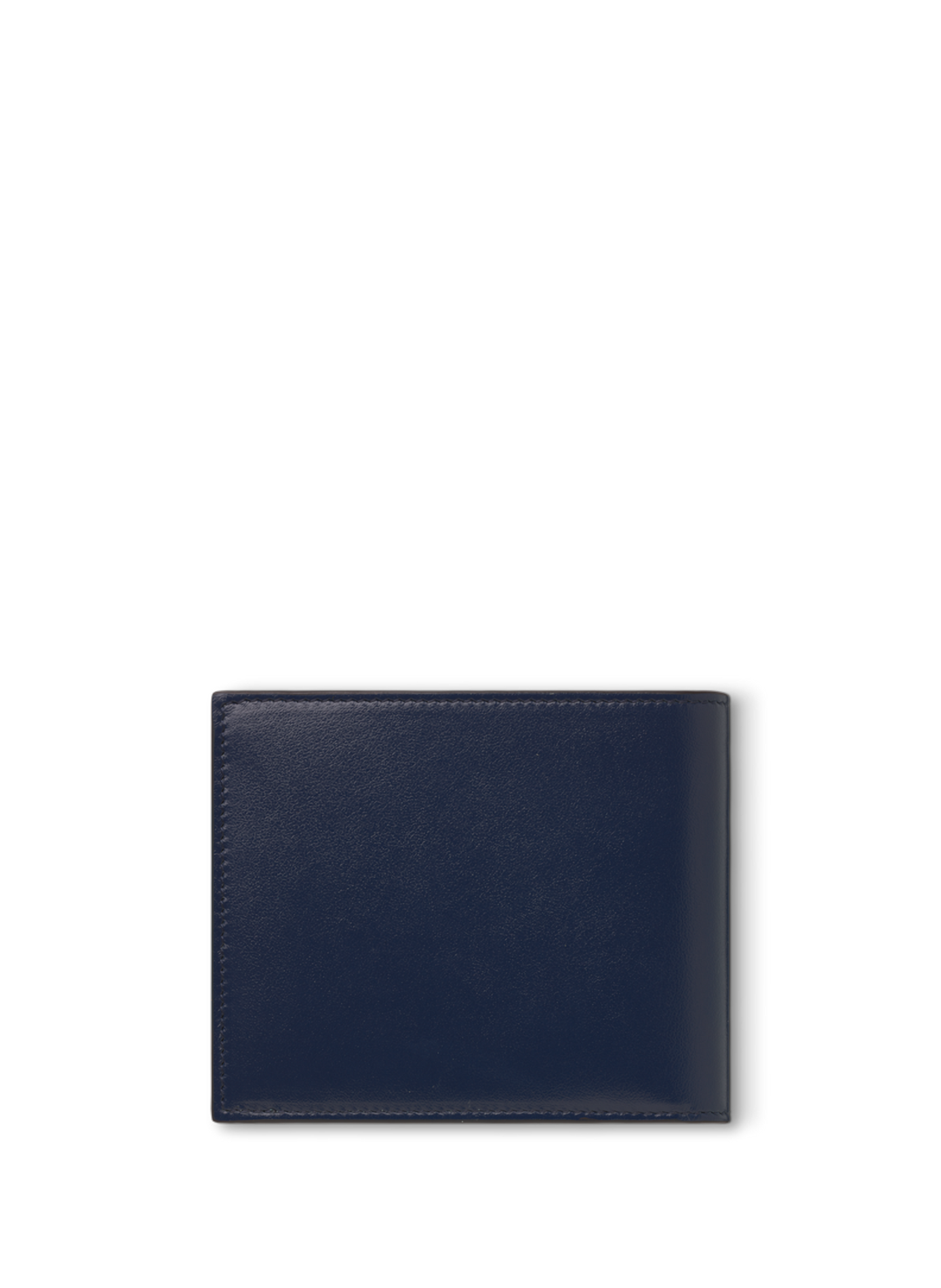 Smooth leather wallet MONTBLANC Blue