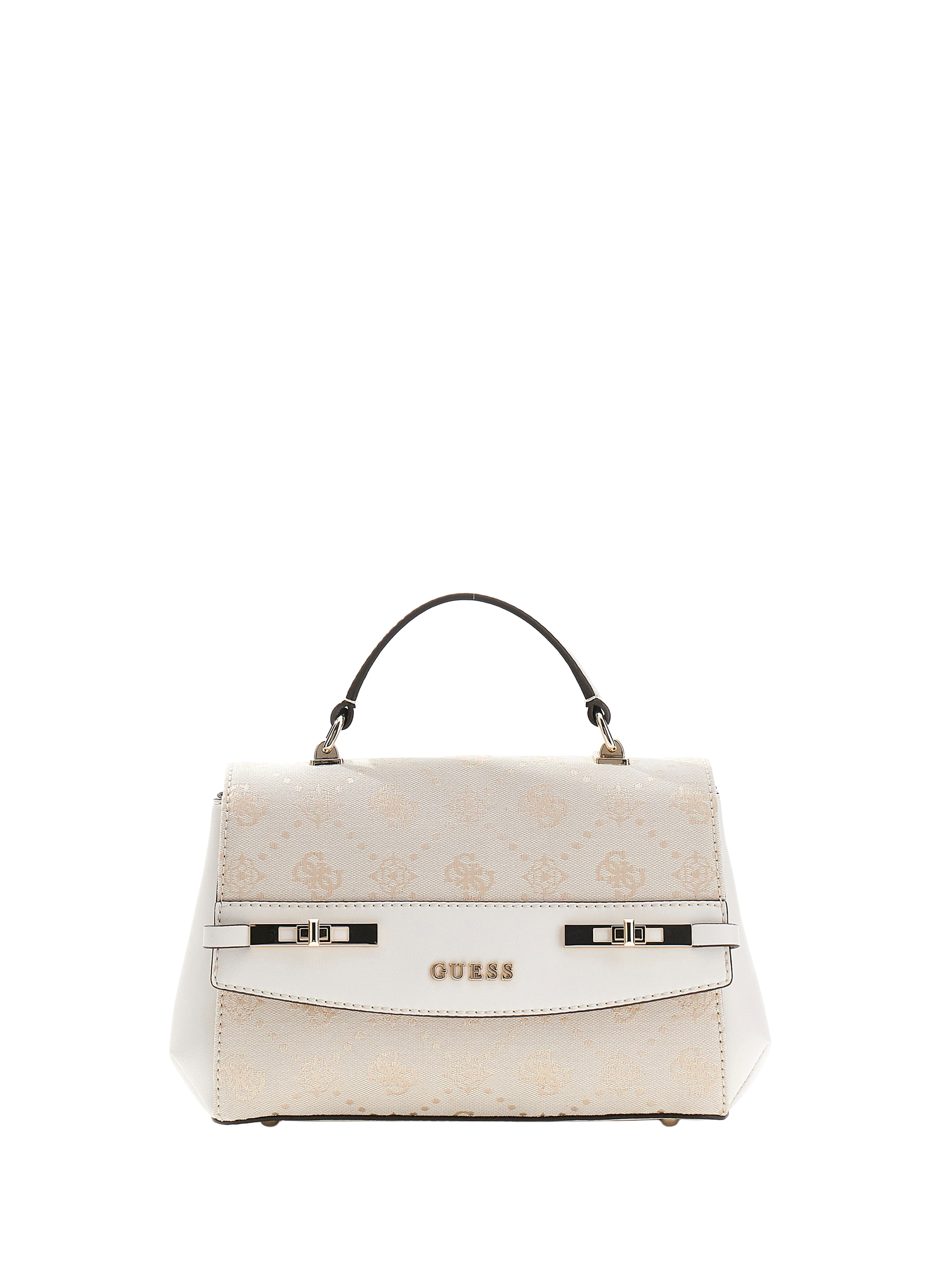 Melinda printed handbag GUESS Beige