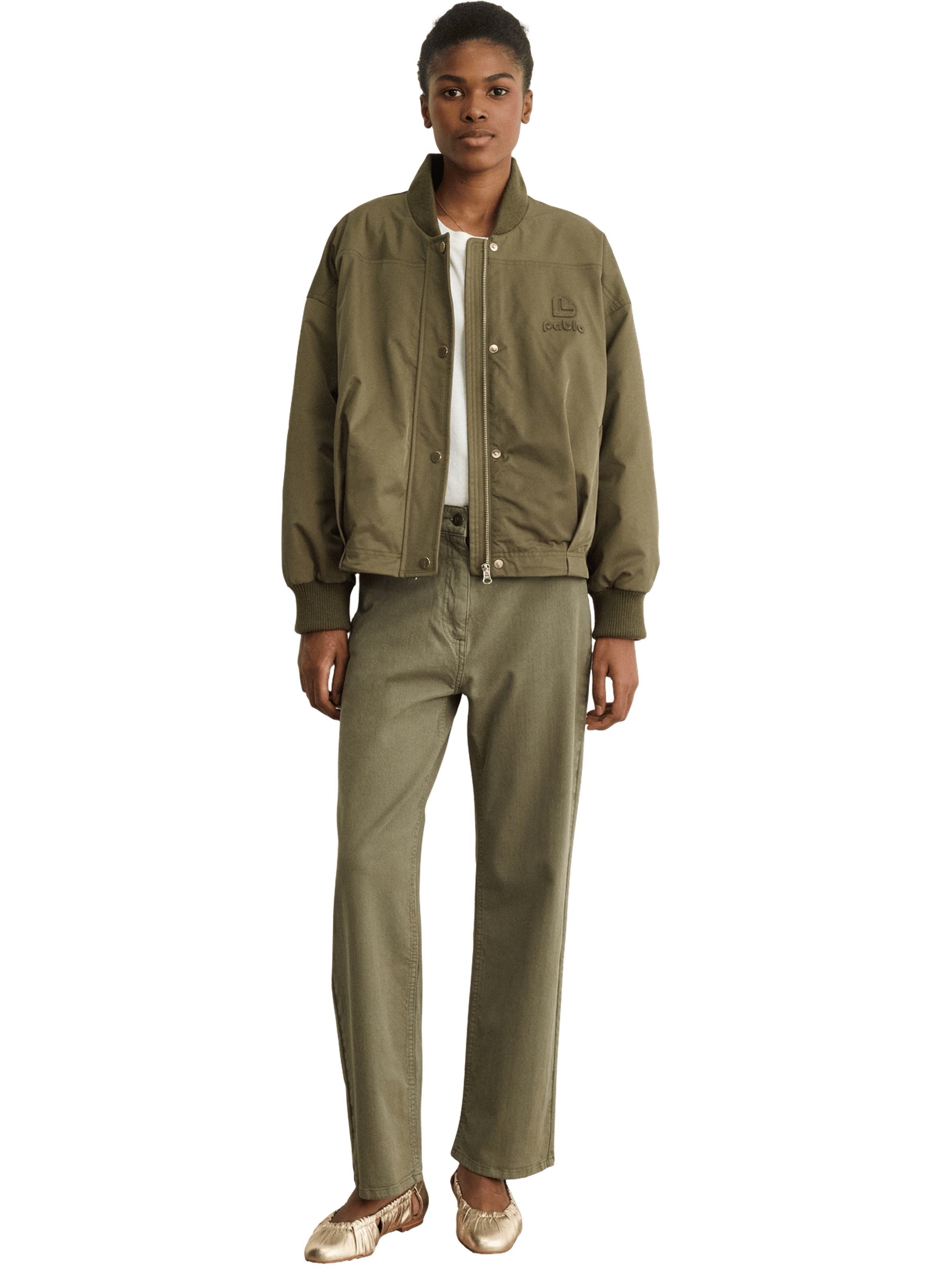 Blouson bomber - delphine PABLO Vert