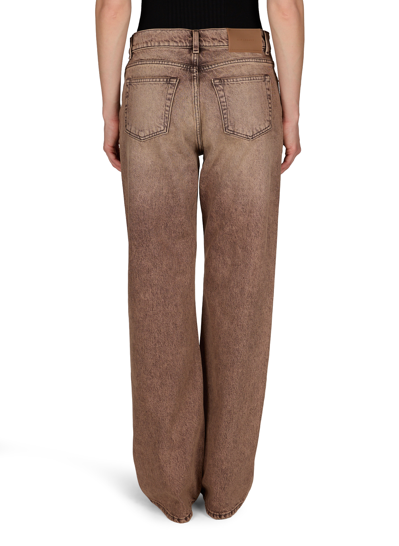 Pantalon droit en coton OUR LEGACY Multicolore