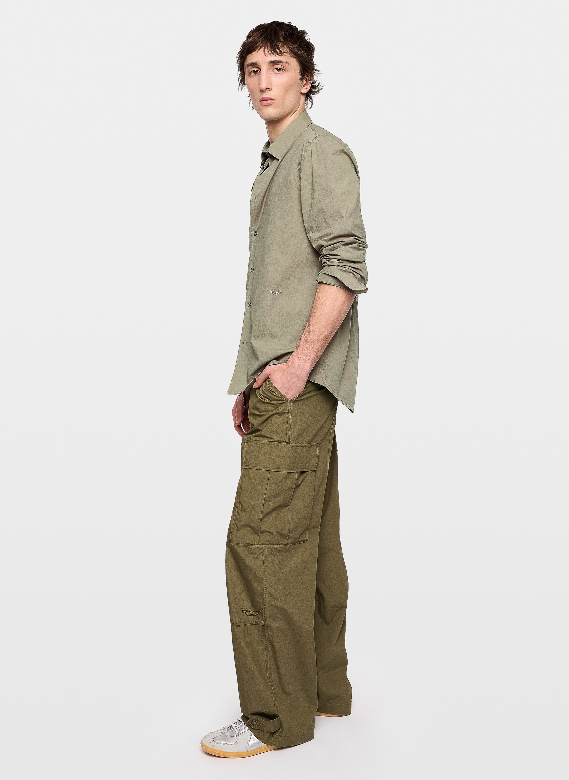 Chemise en coton bio sid ZADIG&VOLTAIRE Groen