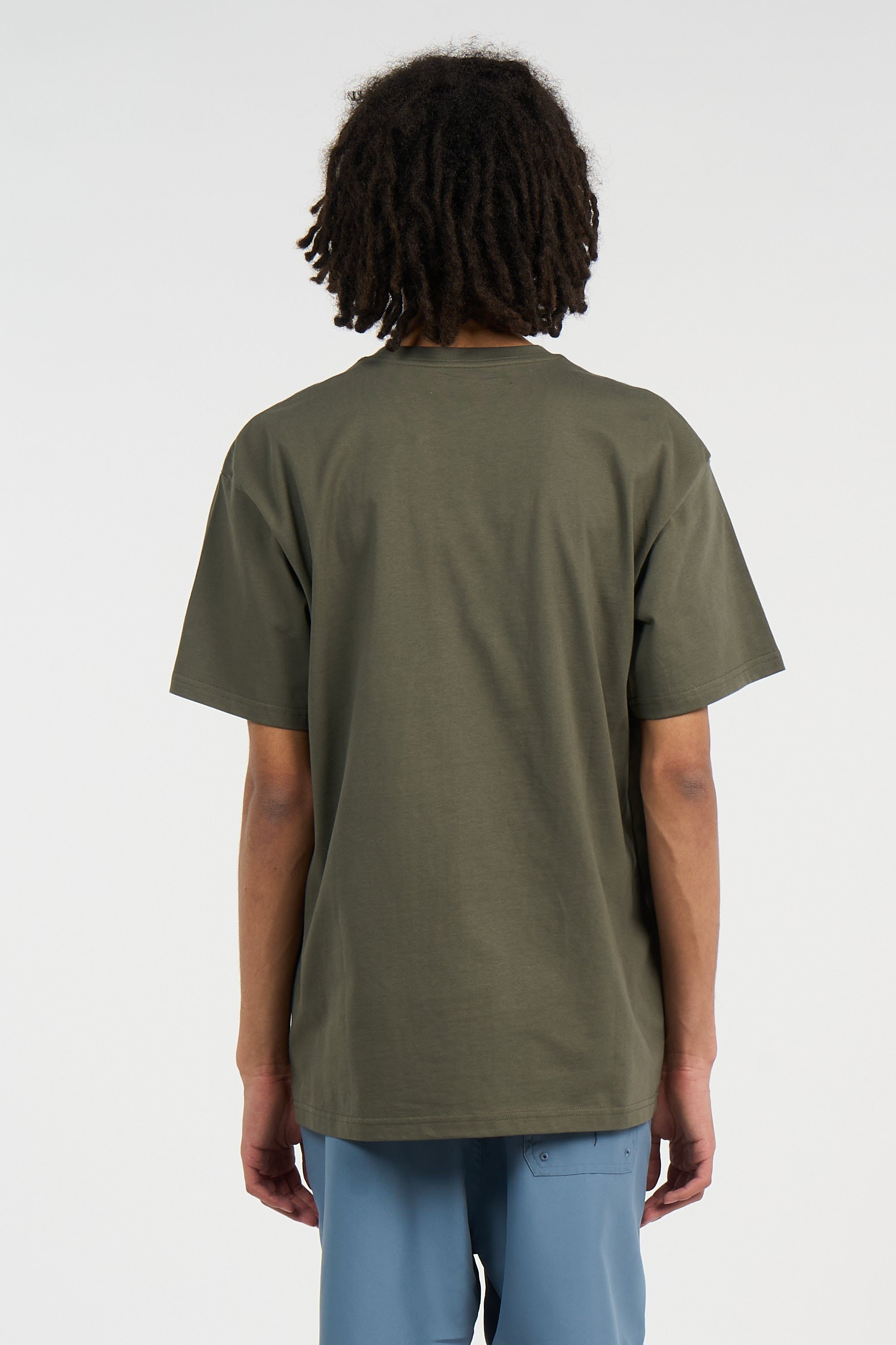 T-shirt chase CARHARTT WIP Kaki
