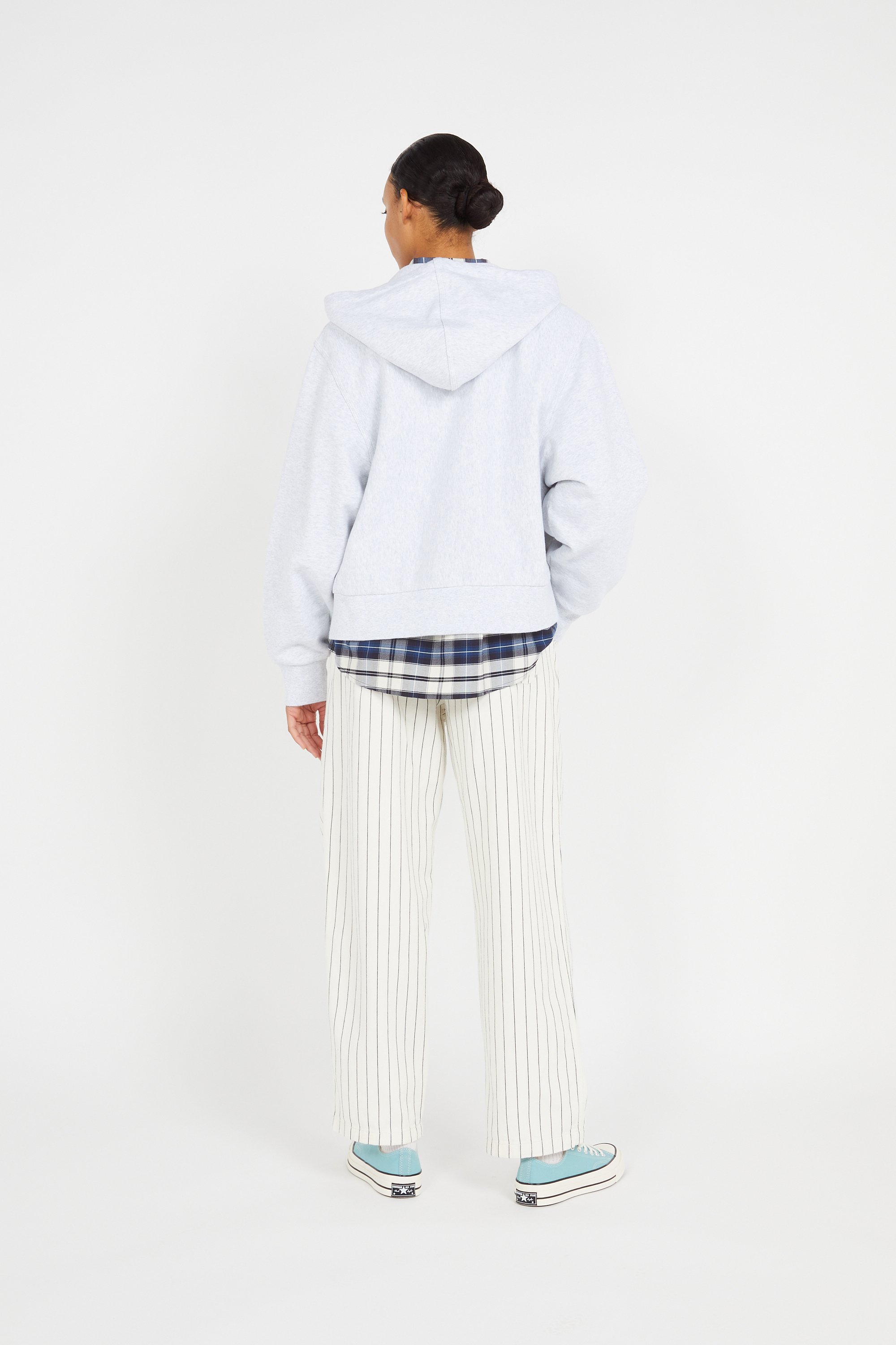 Hoodie w' hd american scr. Jacket CARHARTT WIP Gris