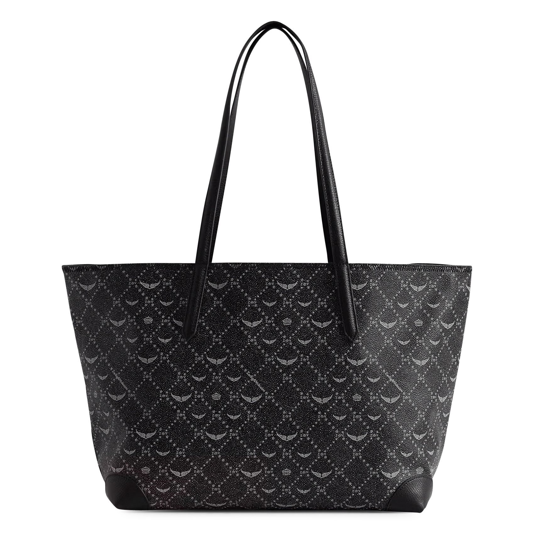 Bedrukte boodschappentas z shopper ZADIG&VOLTAIRE Zwart