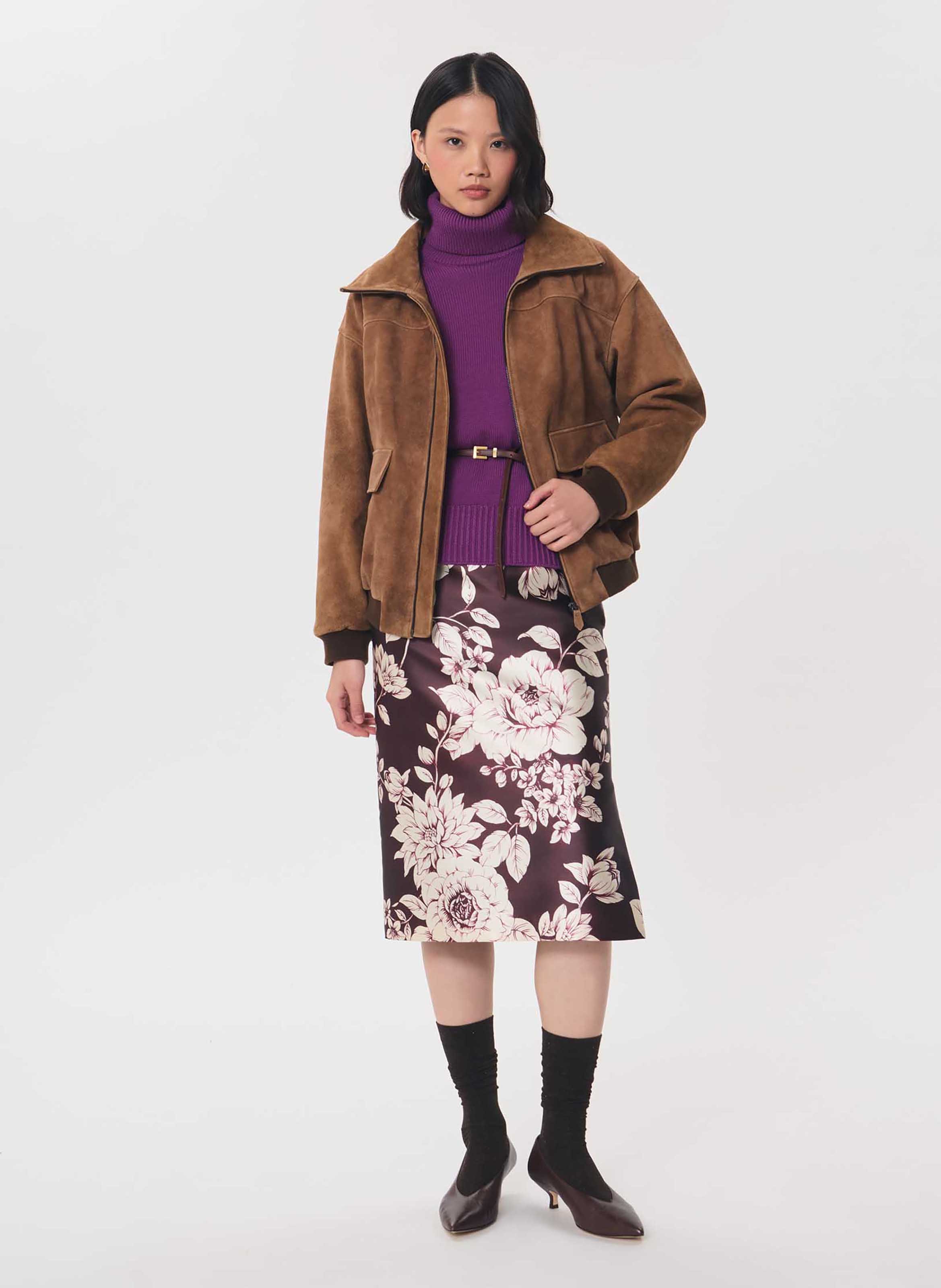 Jupe jacob TARA JARMON Violet