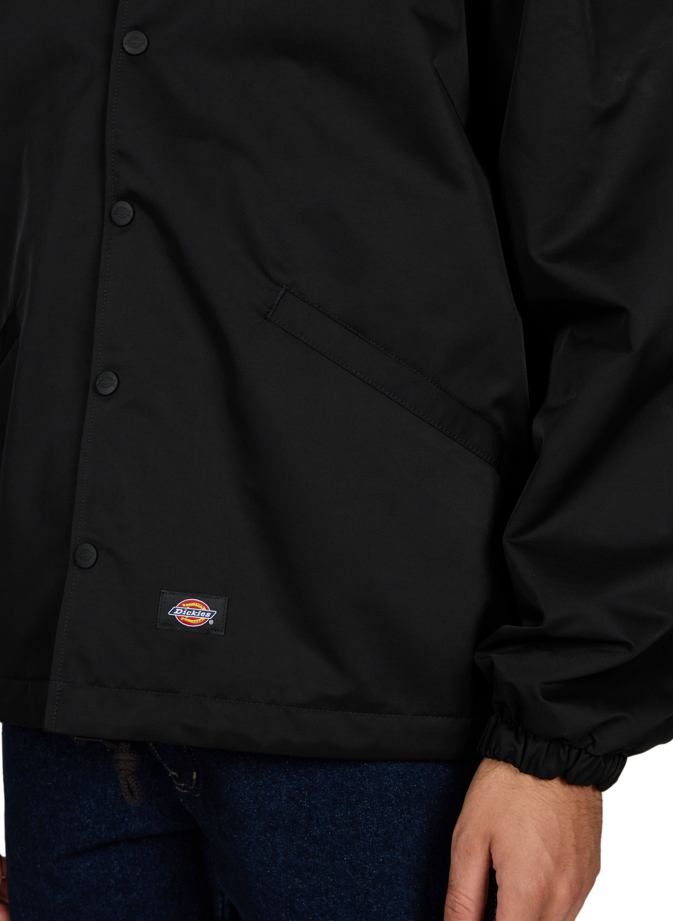 Veste droite boutonnée à col classique  | Noir DICKIES Homme