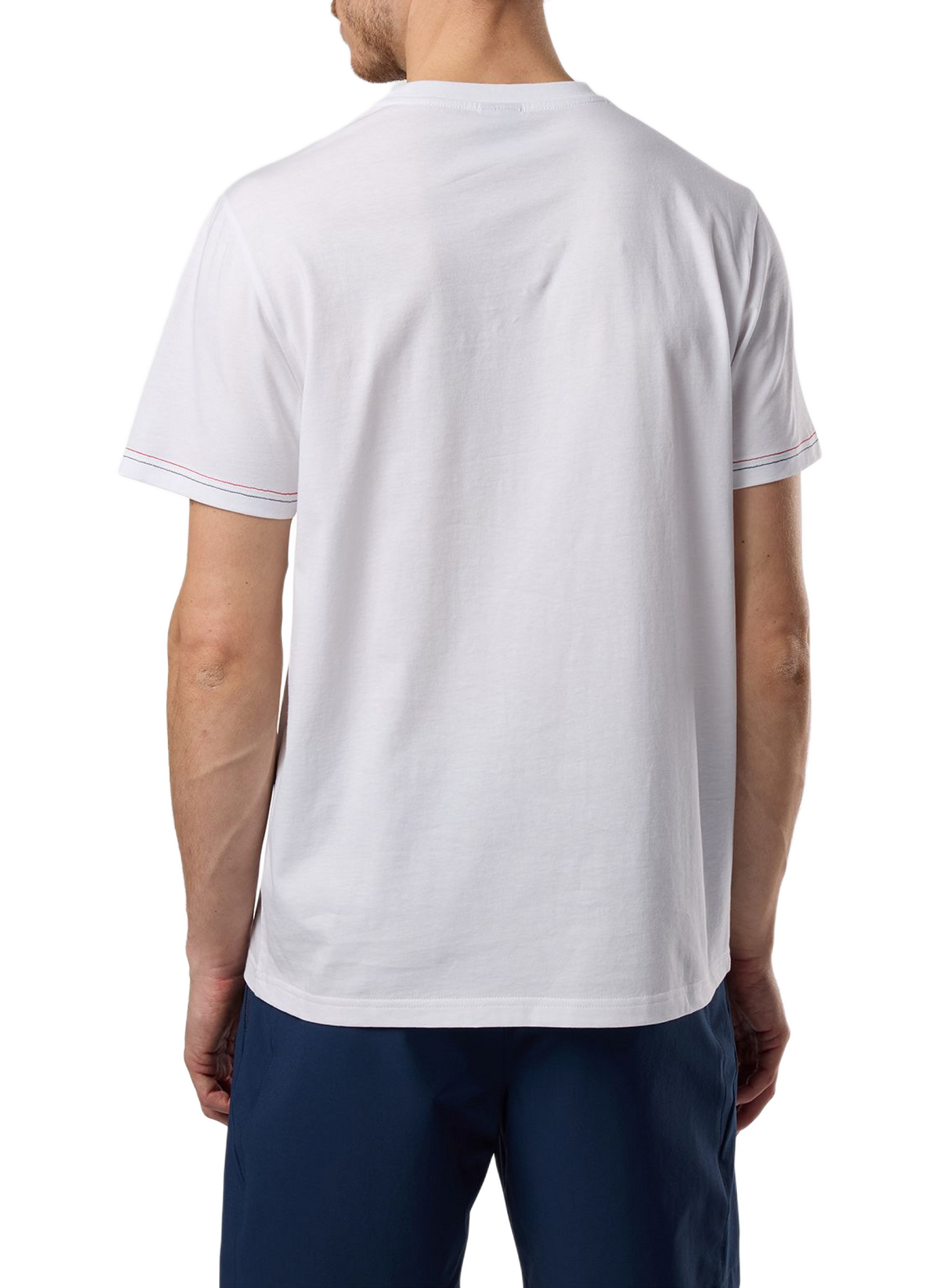 T-shirt droit col rond en coton ROSSIGNOL Weiss