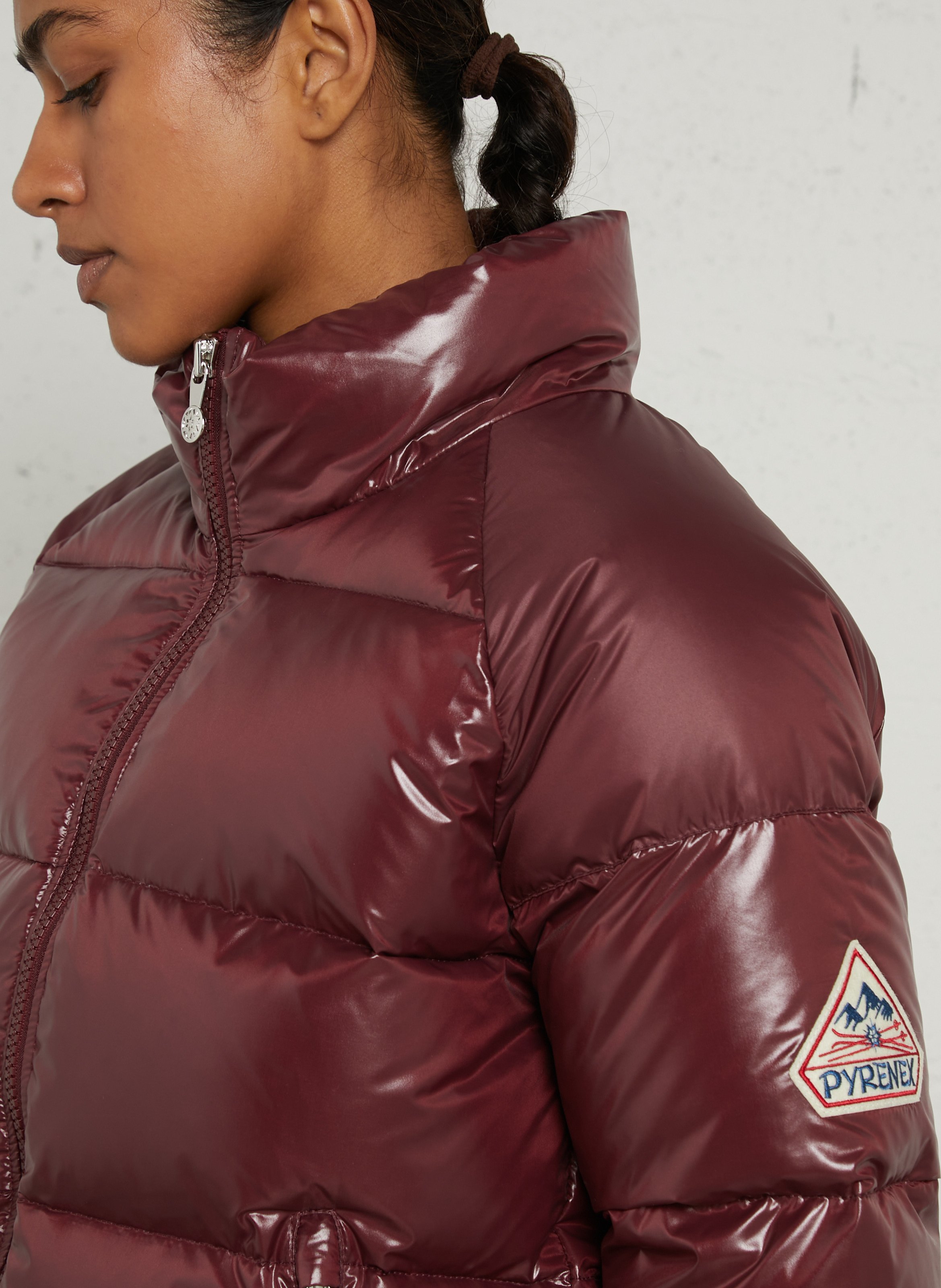 Doudoune col montant vintage mythic PYRENEX Rouge