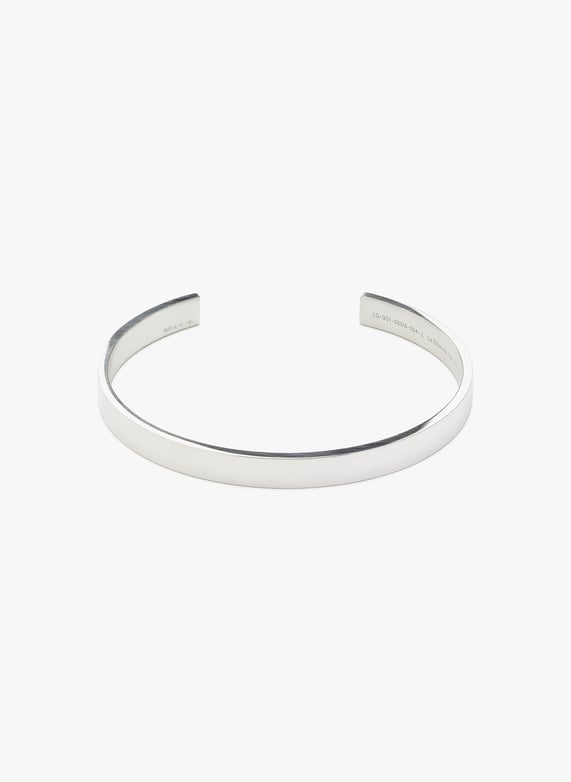 Bracelet ruban le 21g en argent lisse brossé | Argent by LE GRAMME Bracelet ruban le 21g en argent lisse brossé Argent