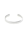 Bracelet ruban le 21g en argent lisse brossé | Argent by LE GRAMME LE GRAMME Bracelet ruban le 21g en argent lisse brossé | Argent