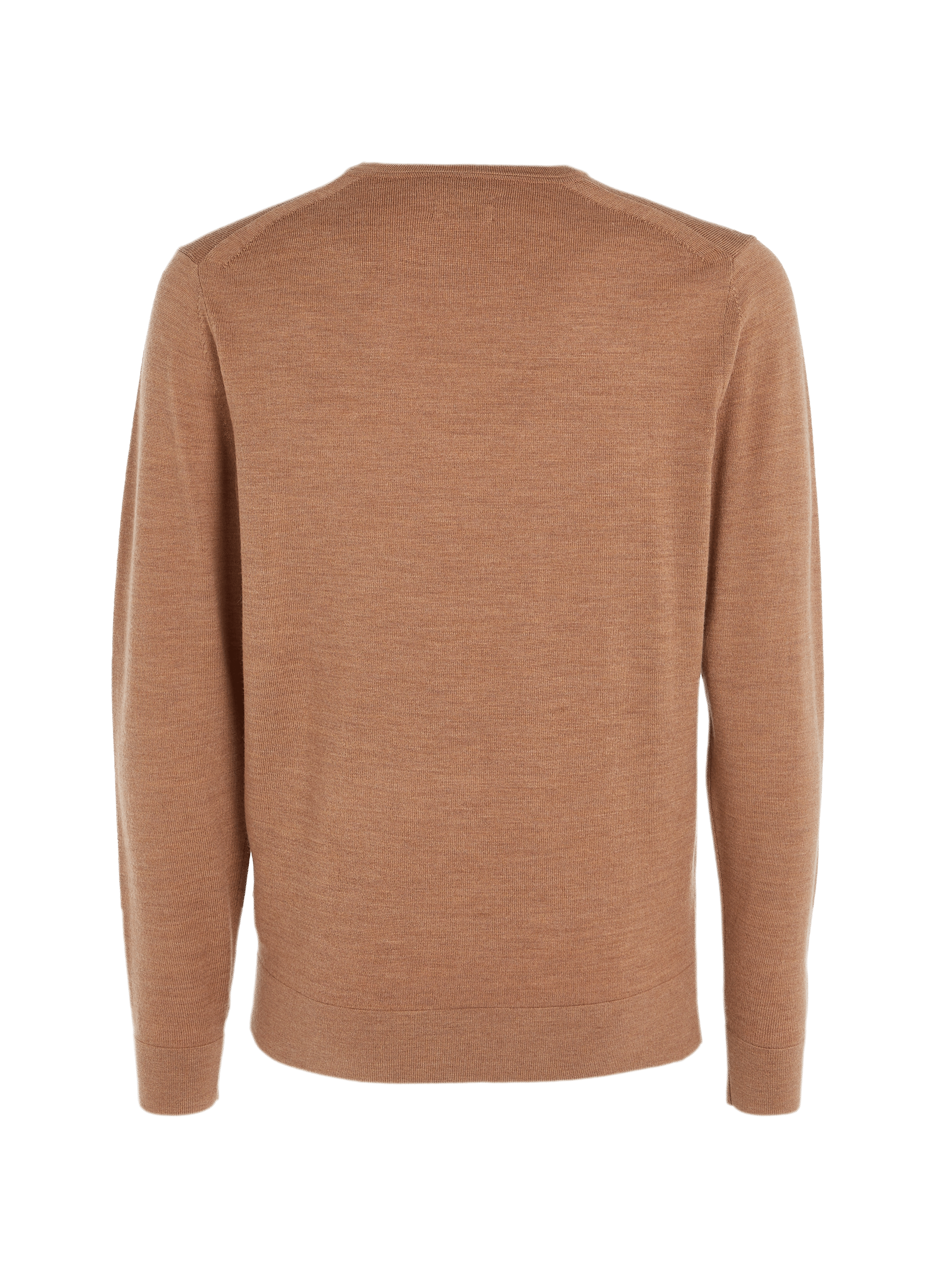 Pull col rond en laine